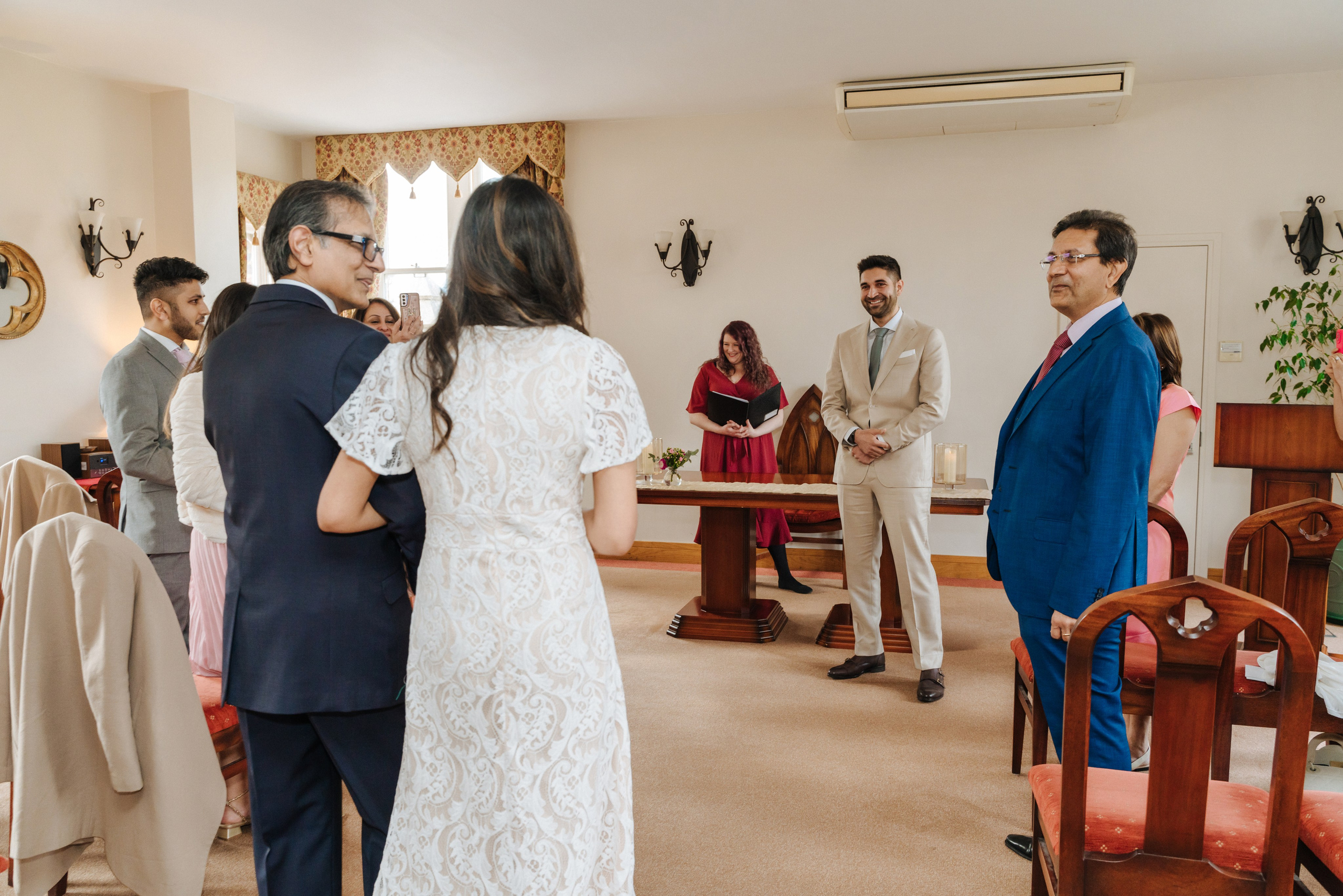 St Albans Register Office, St Albans Register Office wedding , St Albans, wedding in St Albans, civil ceremony in St Albans Register Office, small wedding, photographer for small wedding in St Albans Register Office