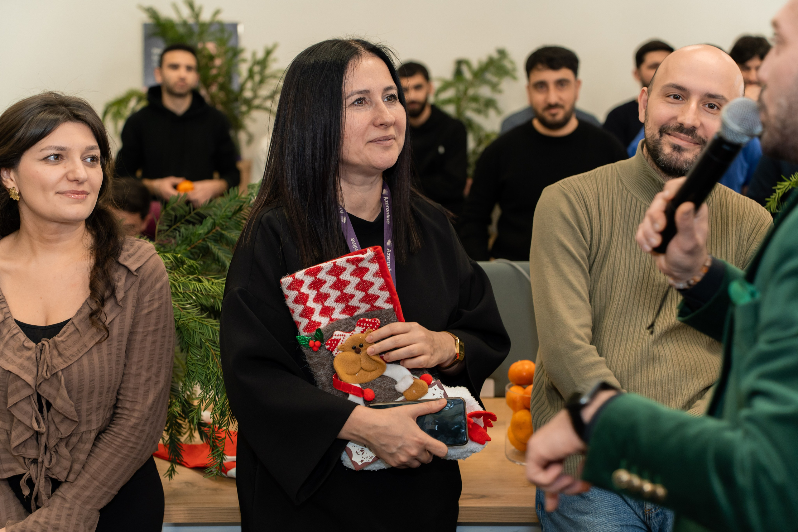 Azəronline şirkətinin yeni il korporativi. Fotoqraf Vəli Məmmədov