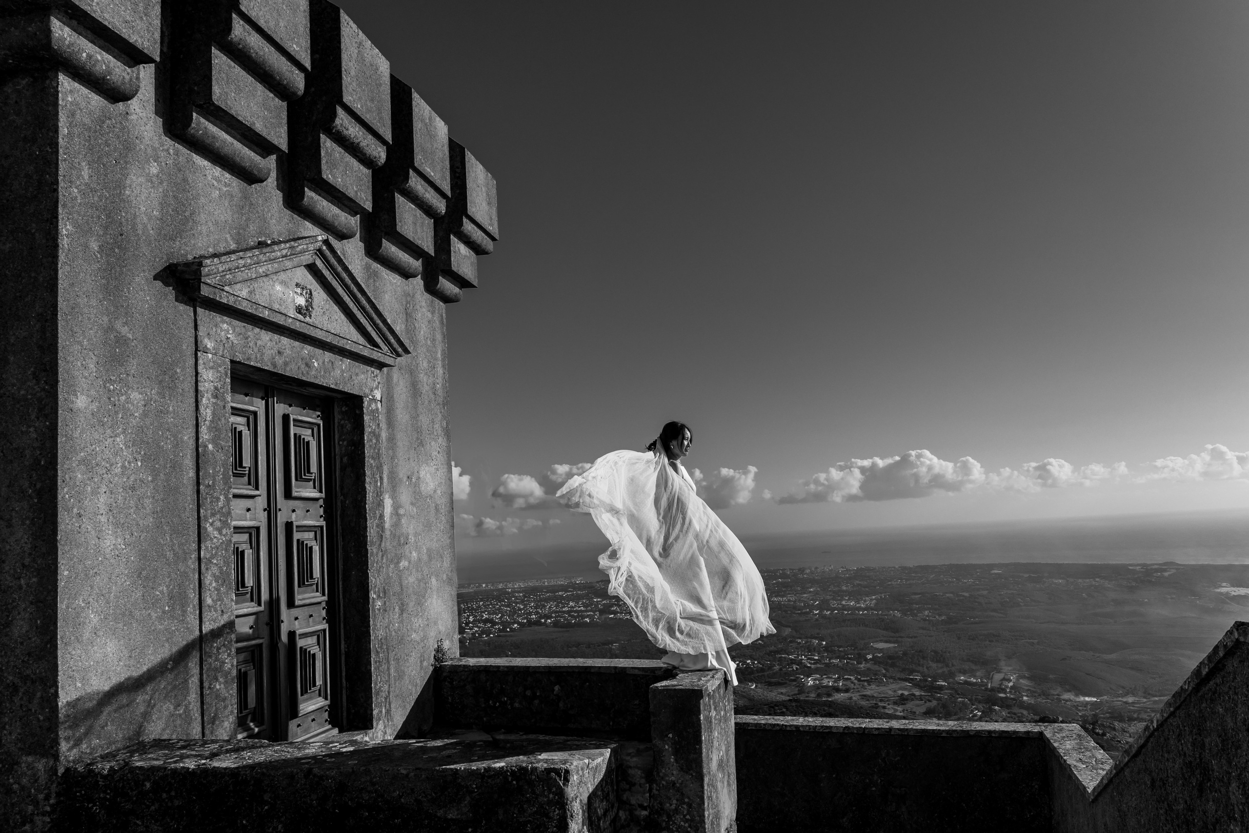 Sintra Elopement at Cabo da Roca Cliffs | Portugal. Lisbon Wedding Photographer | Timeless Documentary Wedding Photography