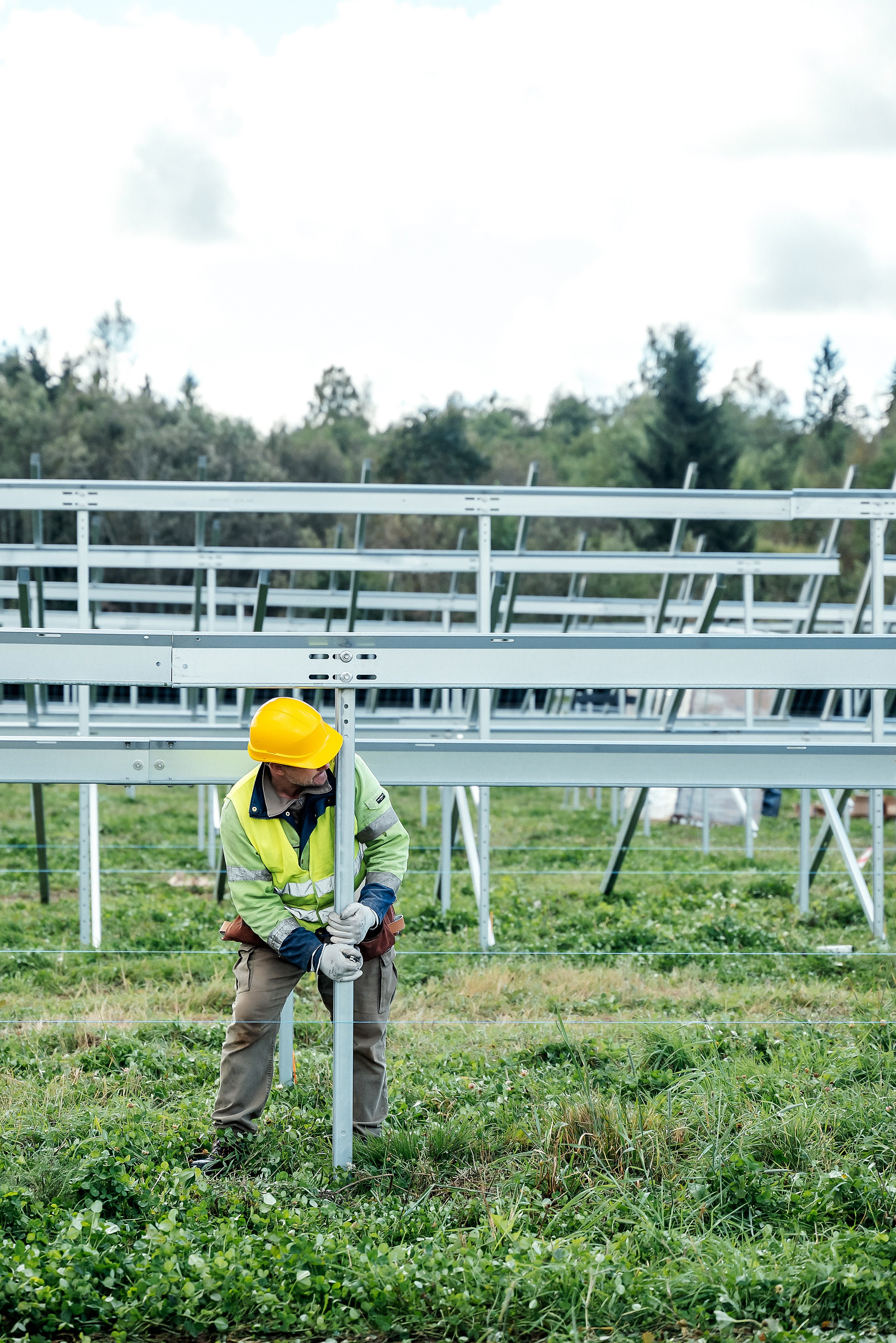 Парк солнечных панелей. Ваш фотограф в Латгалии — Александра Юхневича!