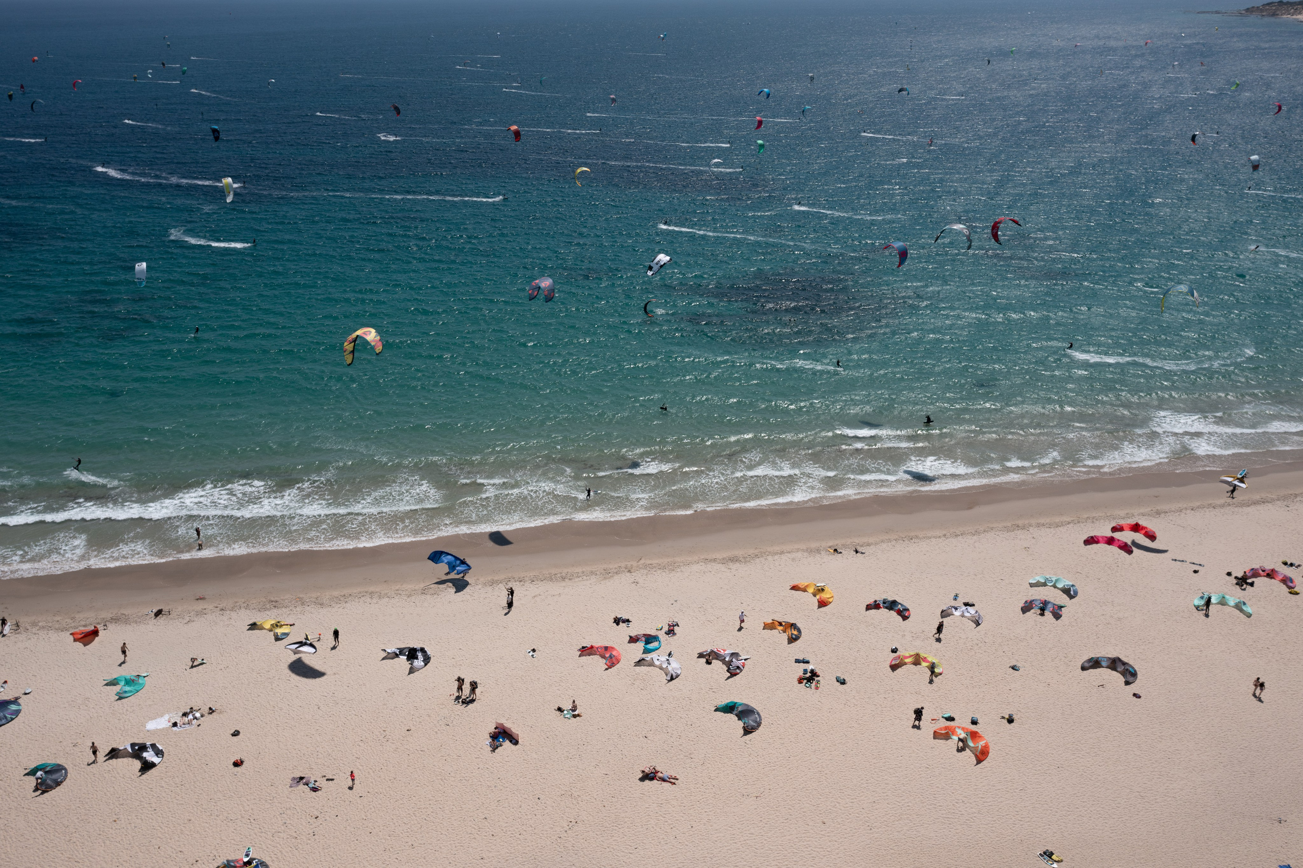 Beautiful Tarifa beaches captured from above by Marbella real estate and drone photographer