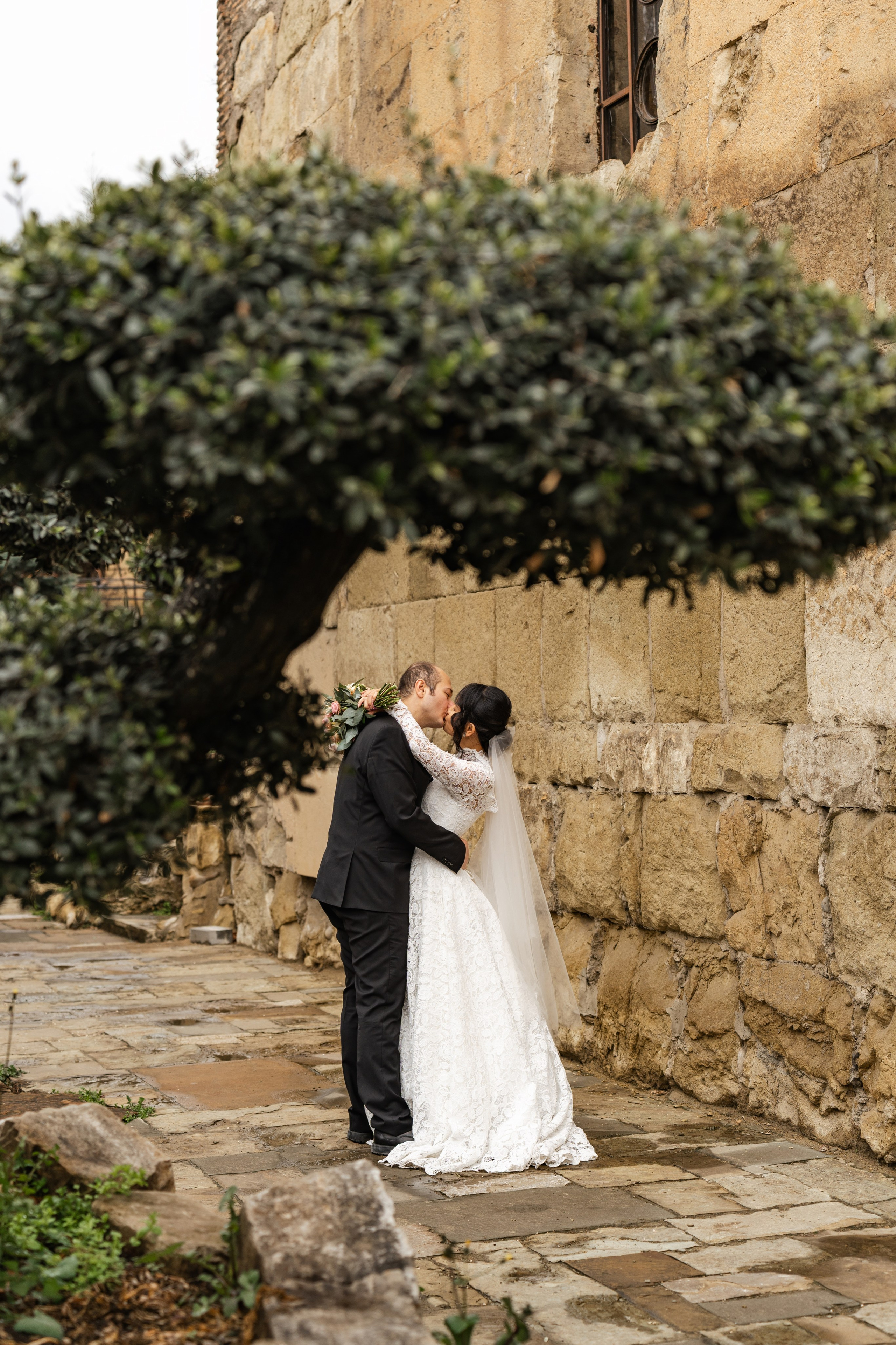 A wedding couple from Turkey and the Philippines in Tbilisi. Destination Wedding Photographers in Georgia, Armenia. Maks Kovalenko and Lara Tatosyan. Wedding videographer