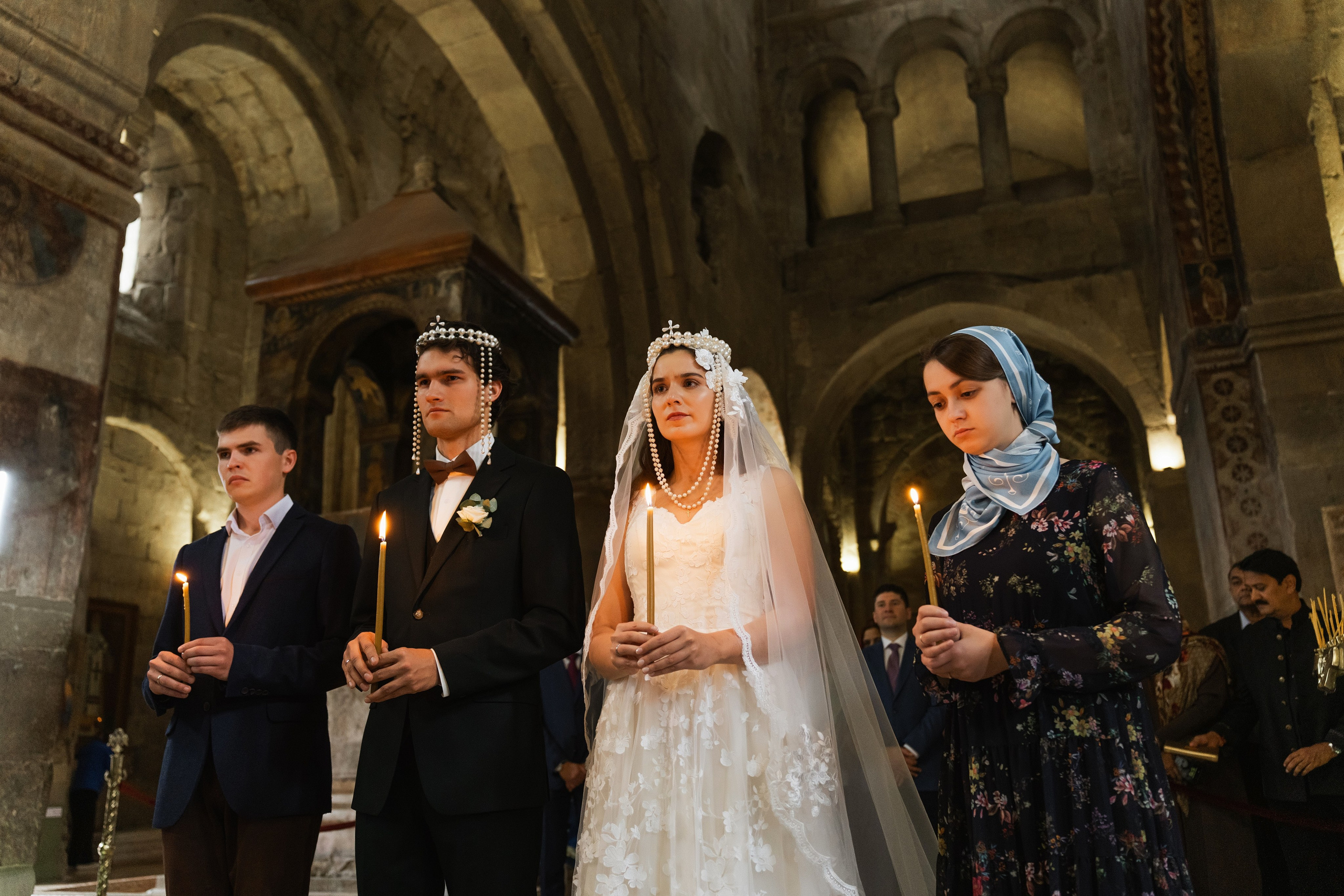 Church wedding in Mtskheta. Wedding Photographers and Film Maker in Georgia, Armenia Maks Kovalenko and Lara Tatosyan