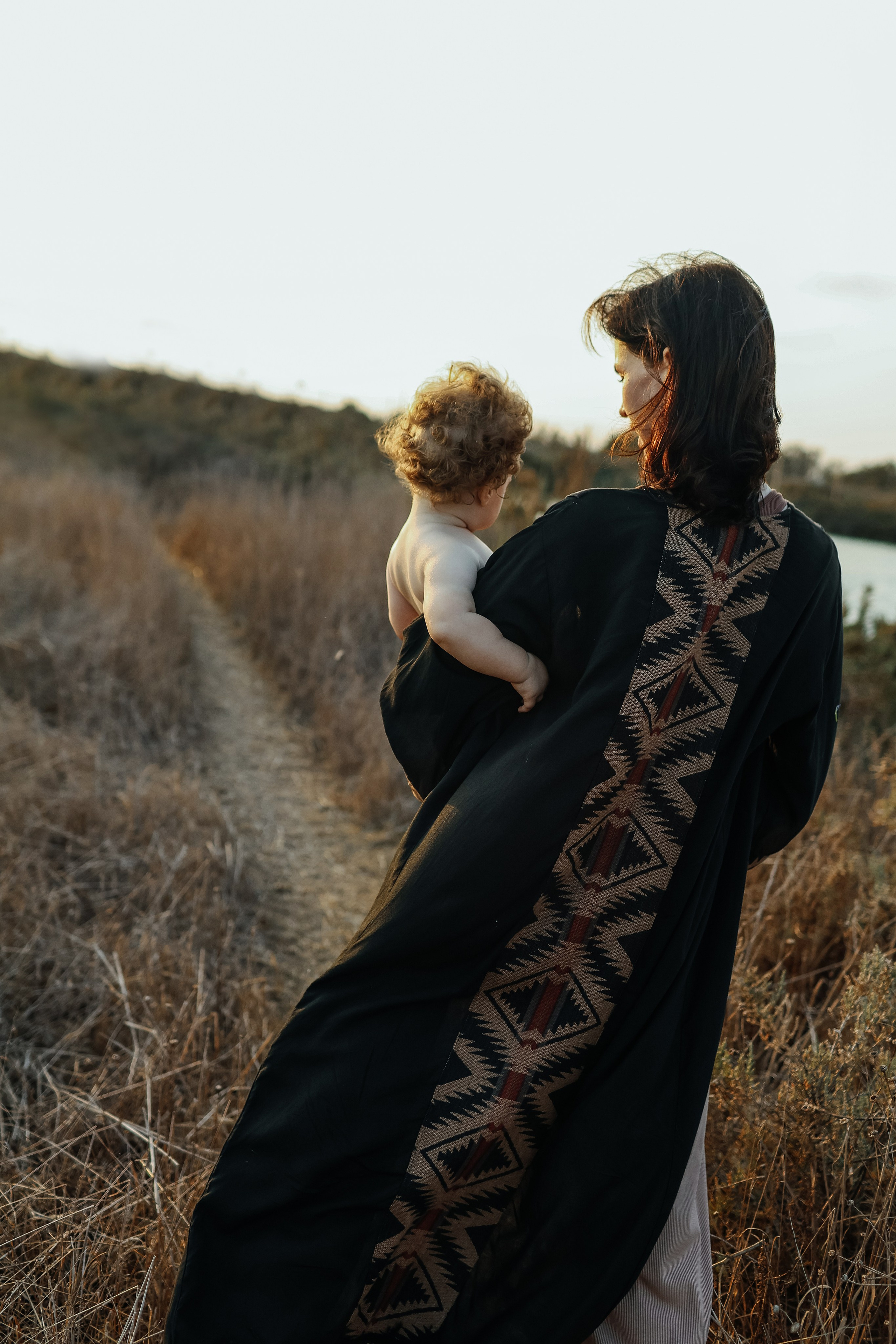 Little curls in Atlit. Family photographer in Israel
