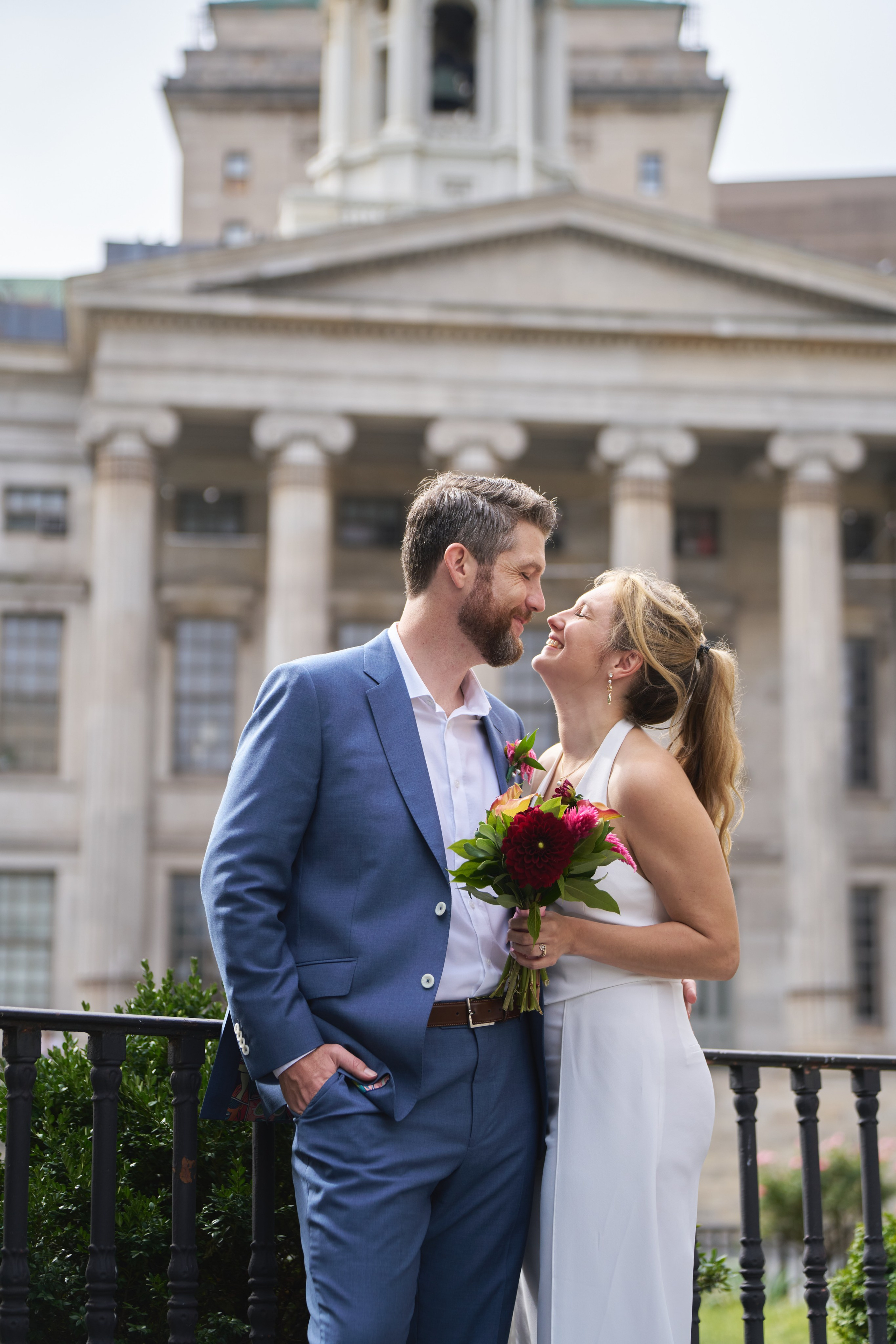 Thom&Madi, Brooklyn, Registration day. Alex Pedan photography