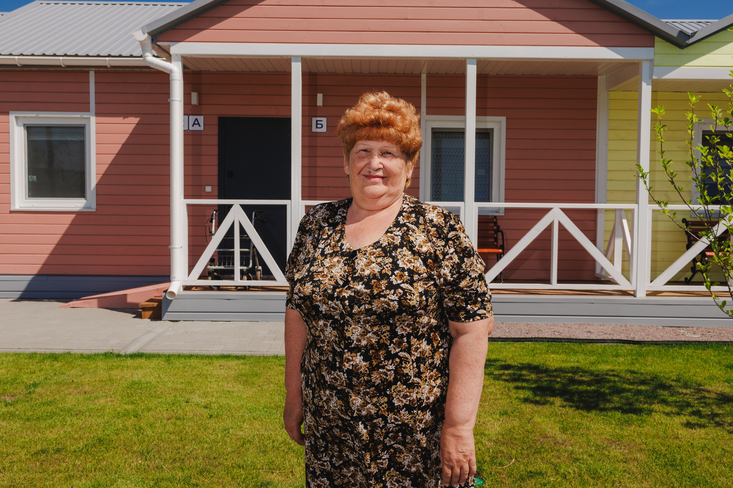 Liudmyla Myrhorodska. Senior Chudo Village