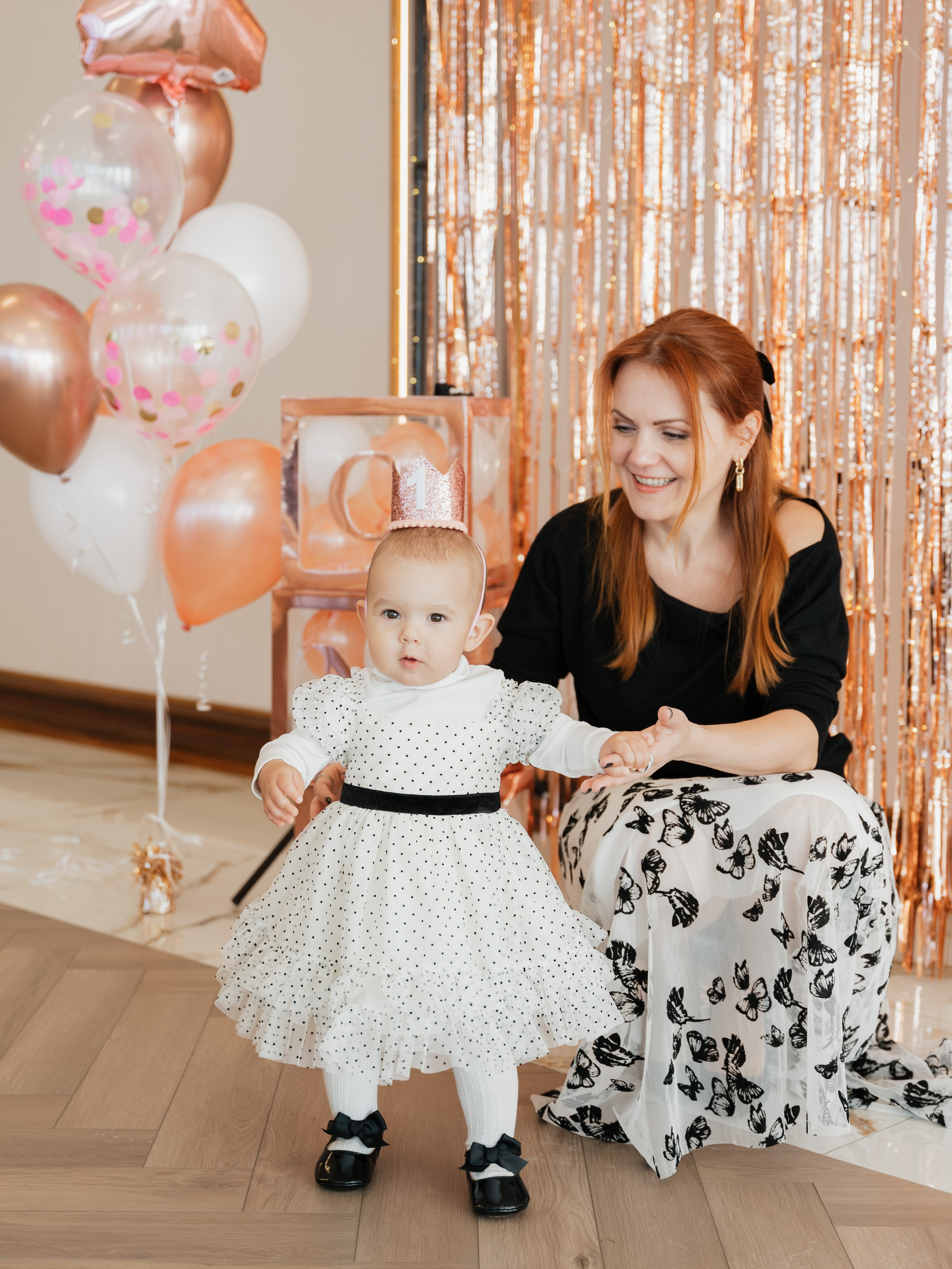 First birthday photoshoot Emily