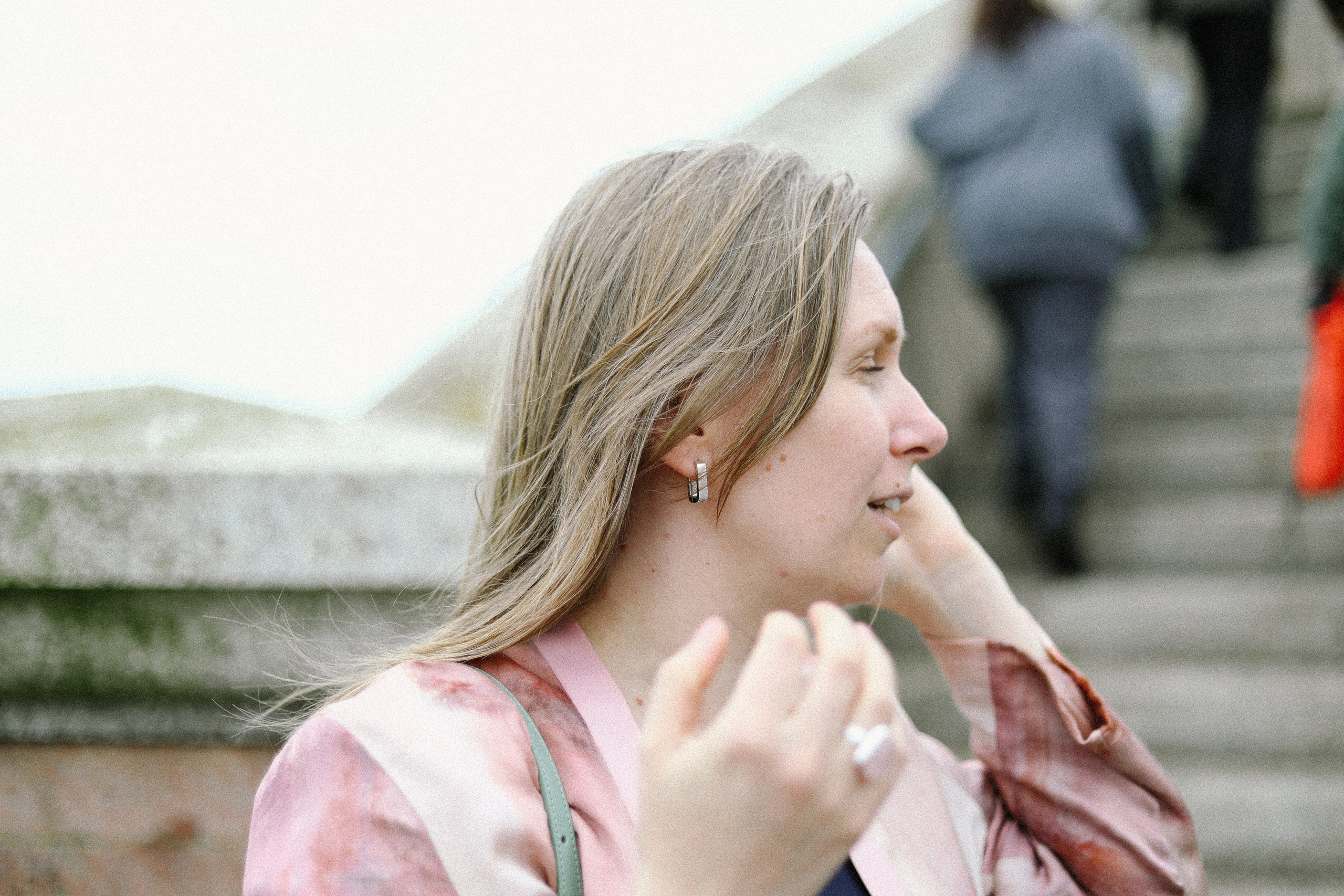 Katya near the lighthouse. Victoria Dini. Art photography in London / Folkestone, UK