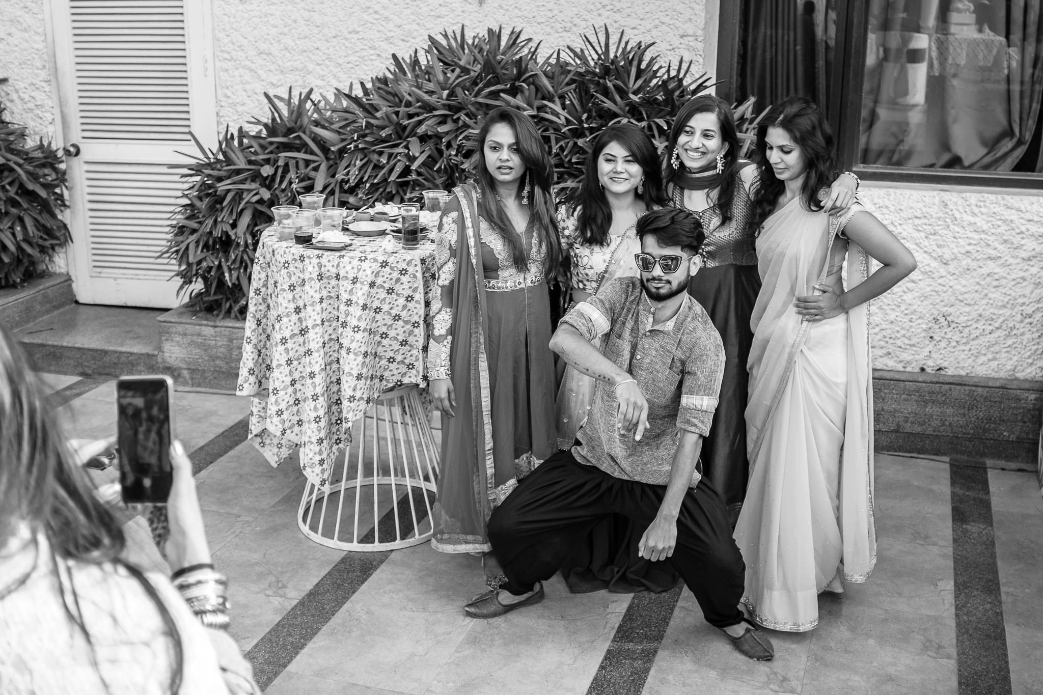Punjabi + Marathi fusion wedding at New Delhi, India