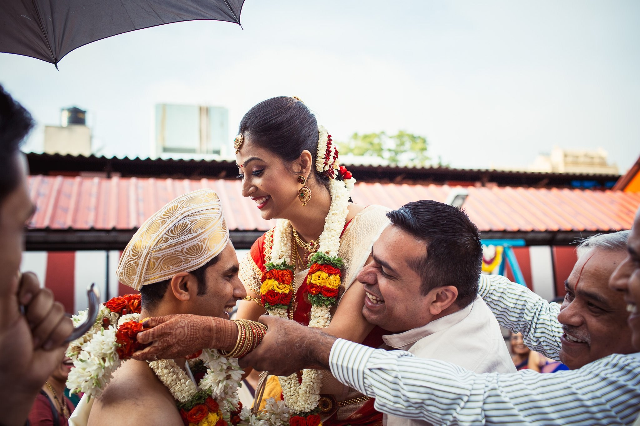 Traditional Kannada Brahmin Temple wedding, JP nagar, Bangalore