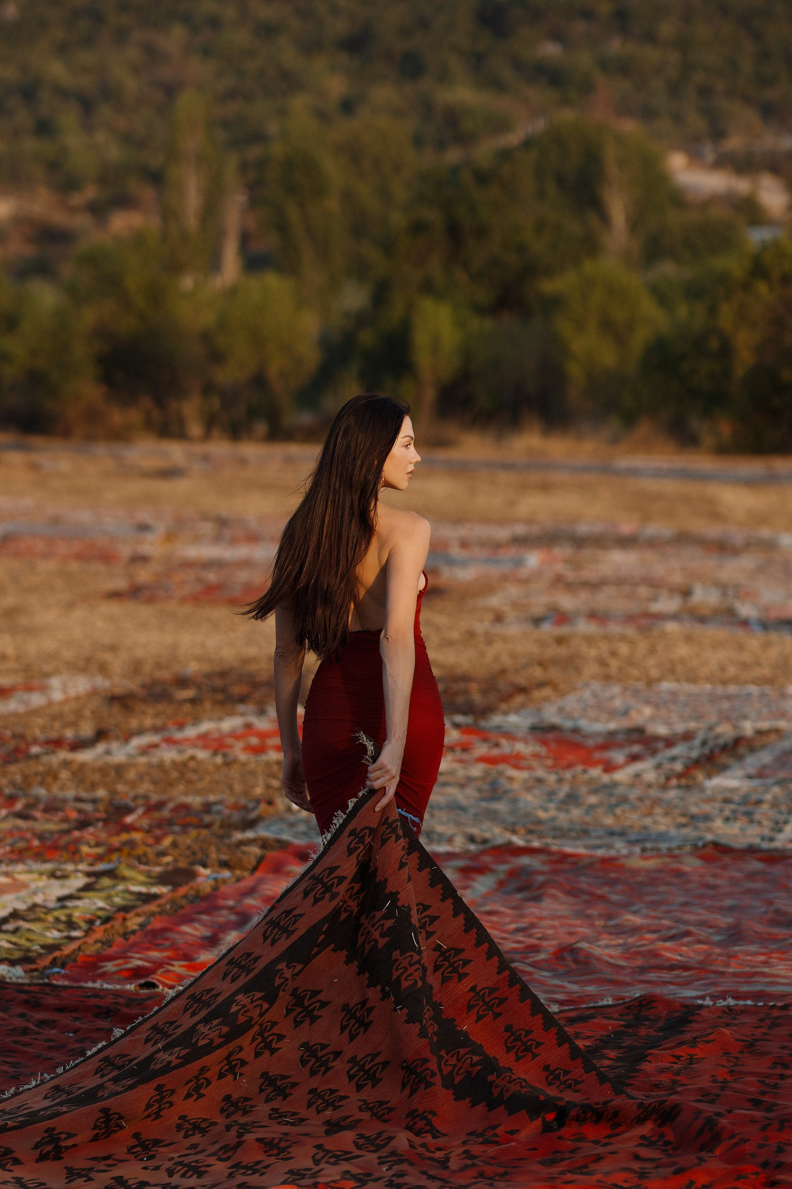 Фотосессия на ковровых полях в Анталии. Фотограф в Турции | Алания, Сиде, Белек, Анталия, Кемер)