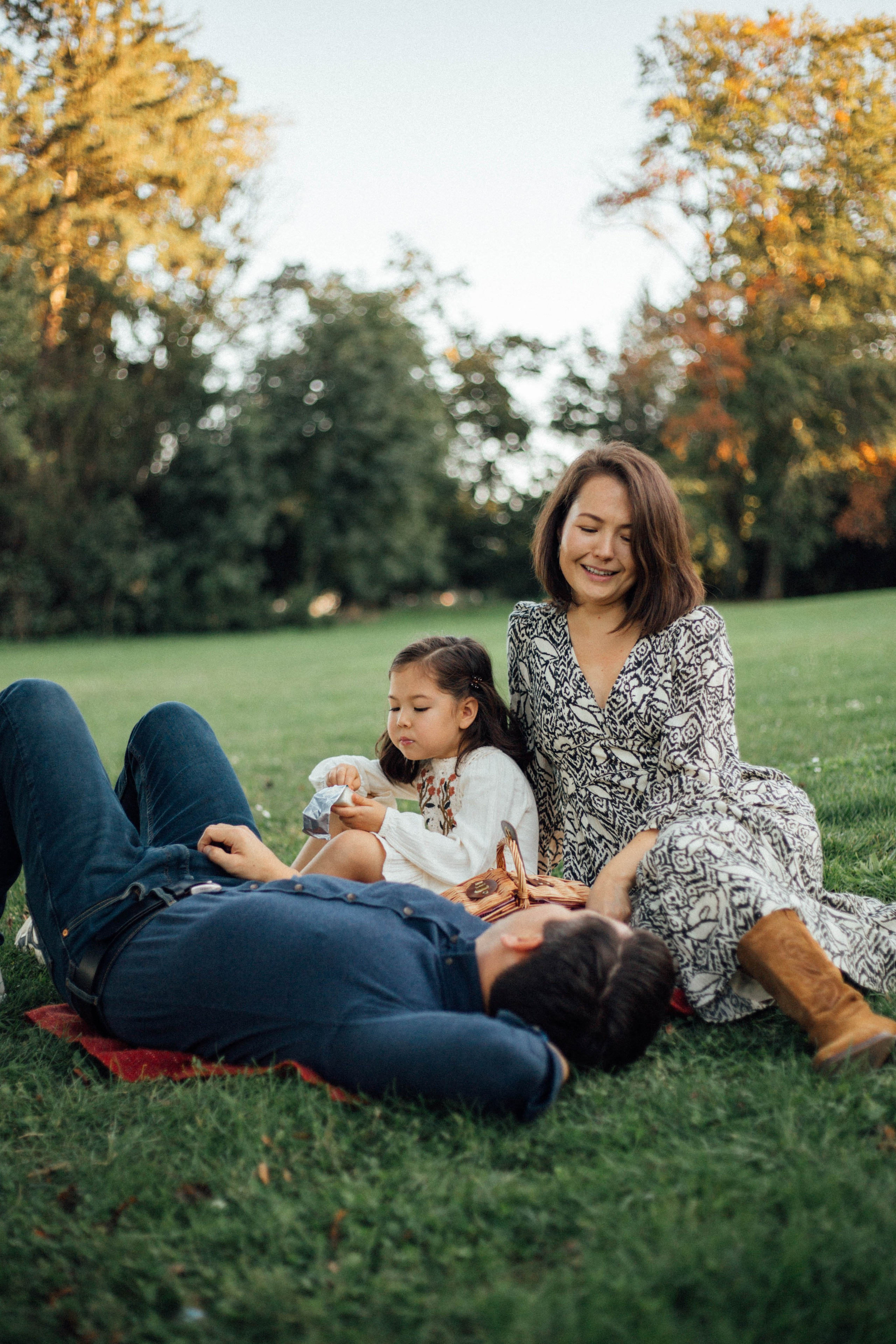 Ainura family. Portrait and family photographer Lausanne, Geneva, and Montreux
