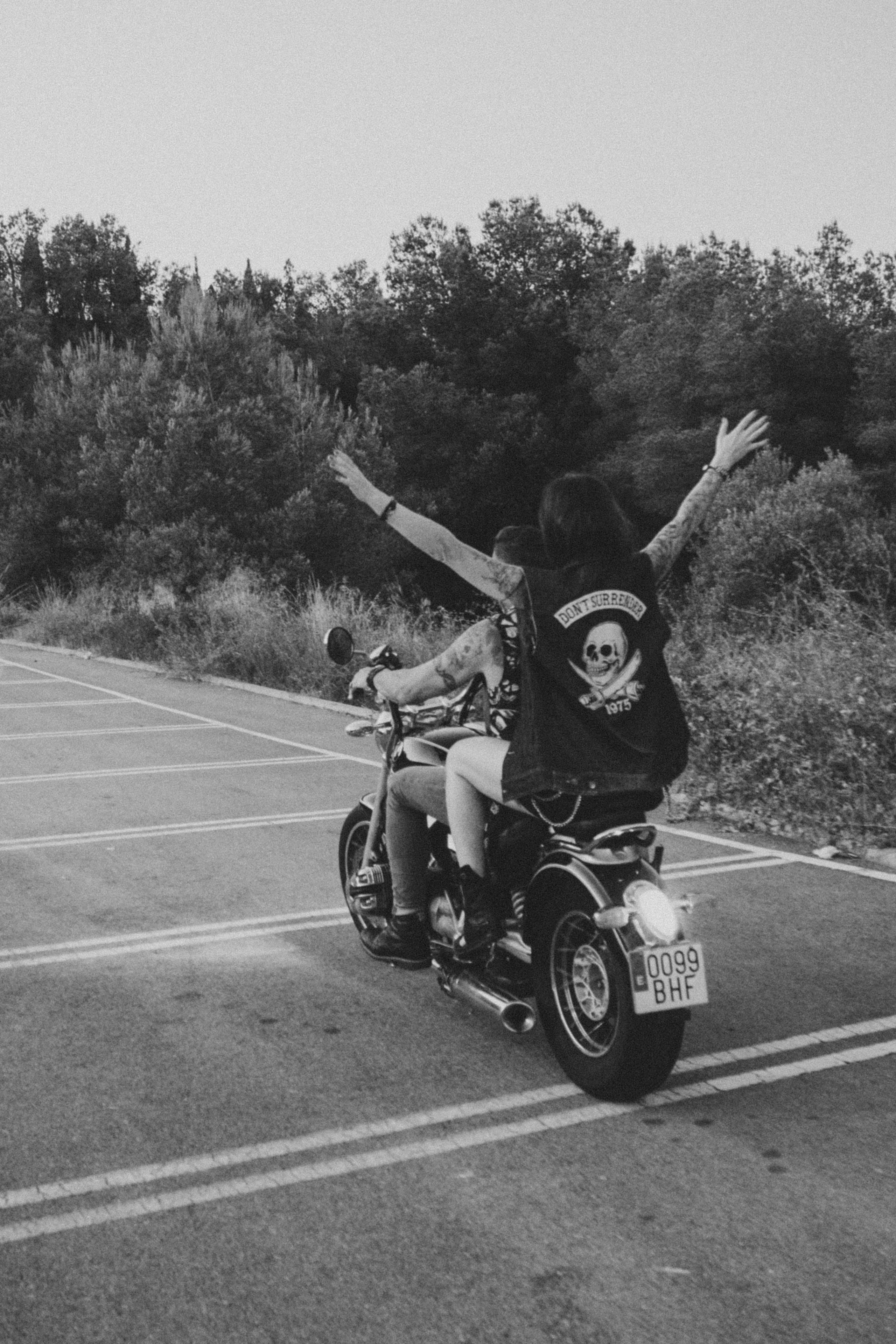 Фотосессия пары на мотоцикле. Профессиональная фотосъемка в Калафелле — Елена Медведева