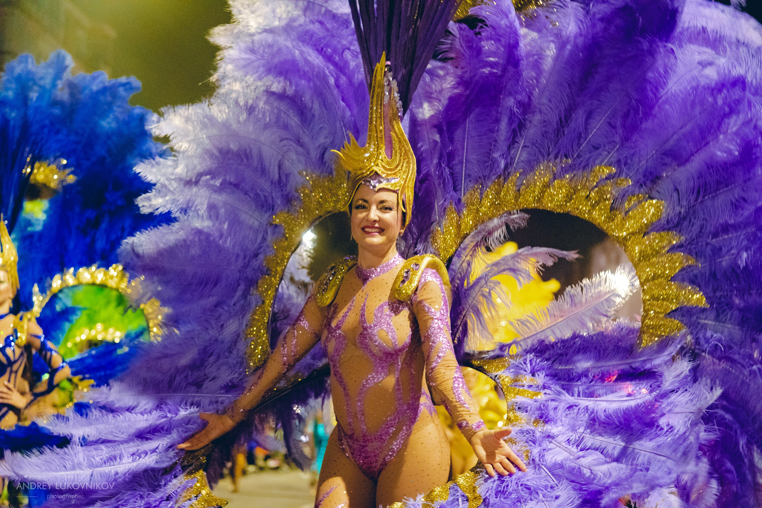 Photo report from the night carnival in Murcia | Reportage photographer Andrey Lukovnikov