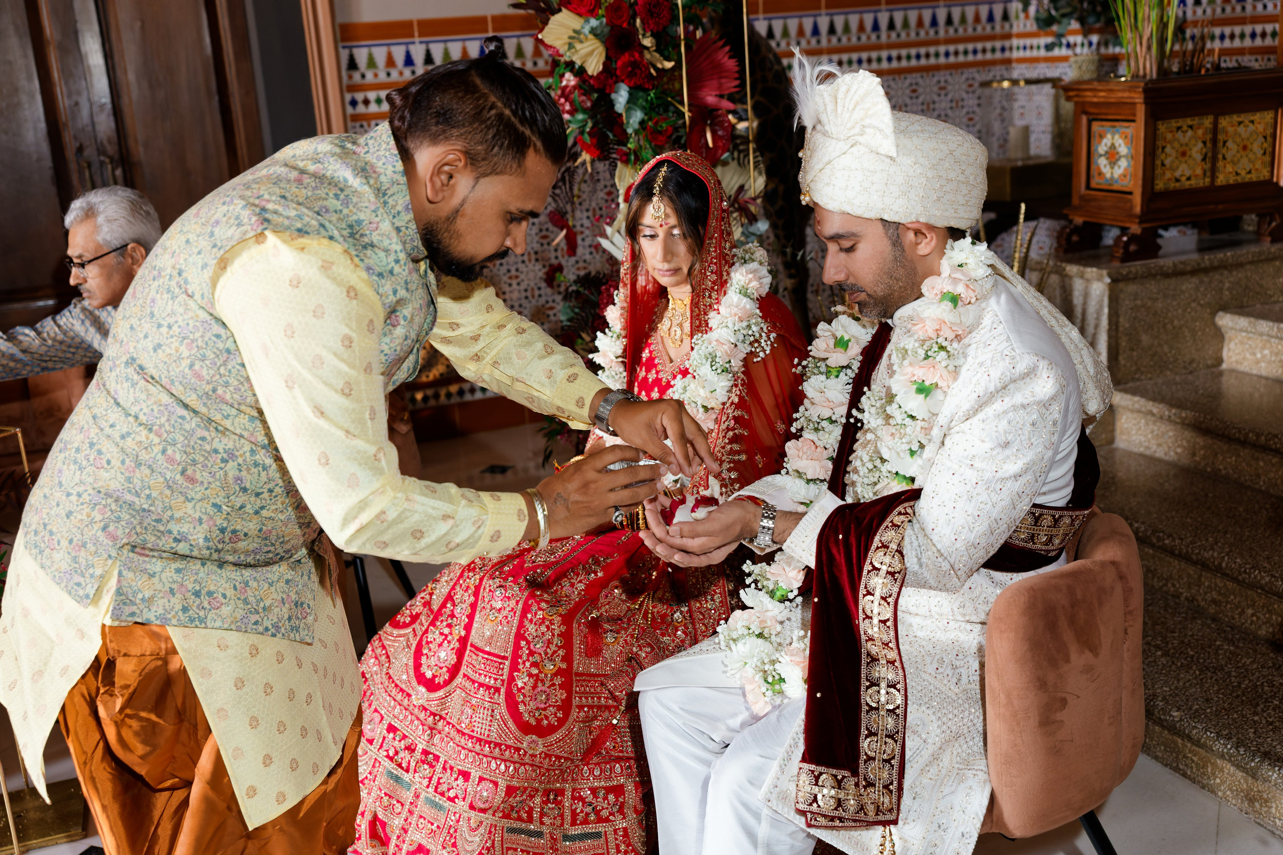 Indian wedding at Gran Villa Rosa, Barcelona