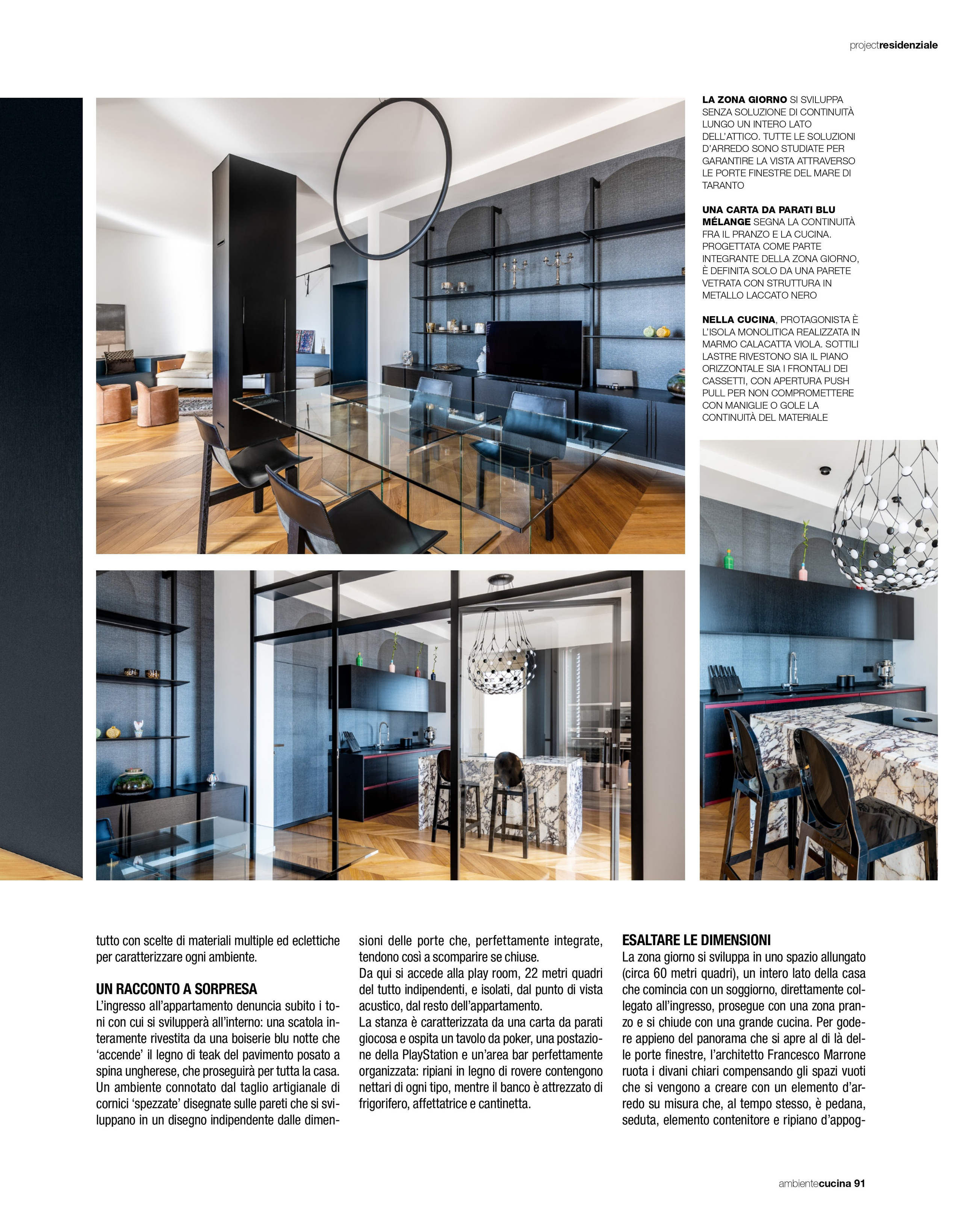 article published on Ambiente Cucina