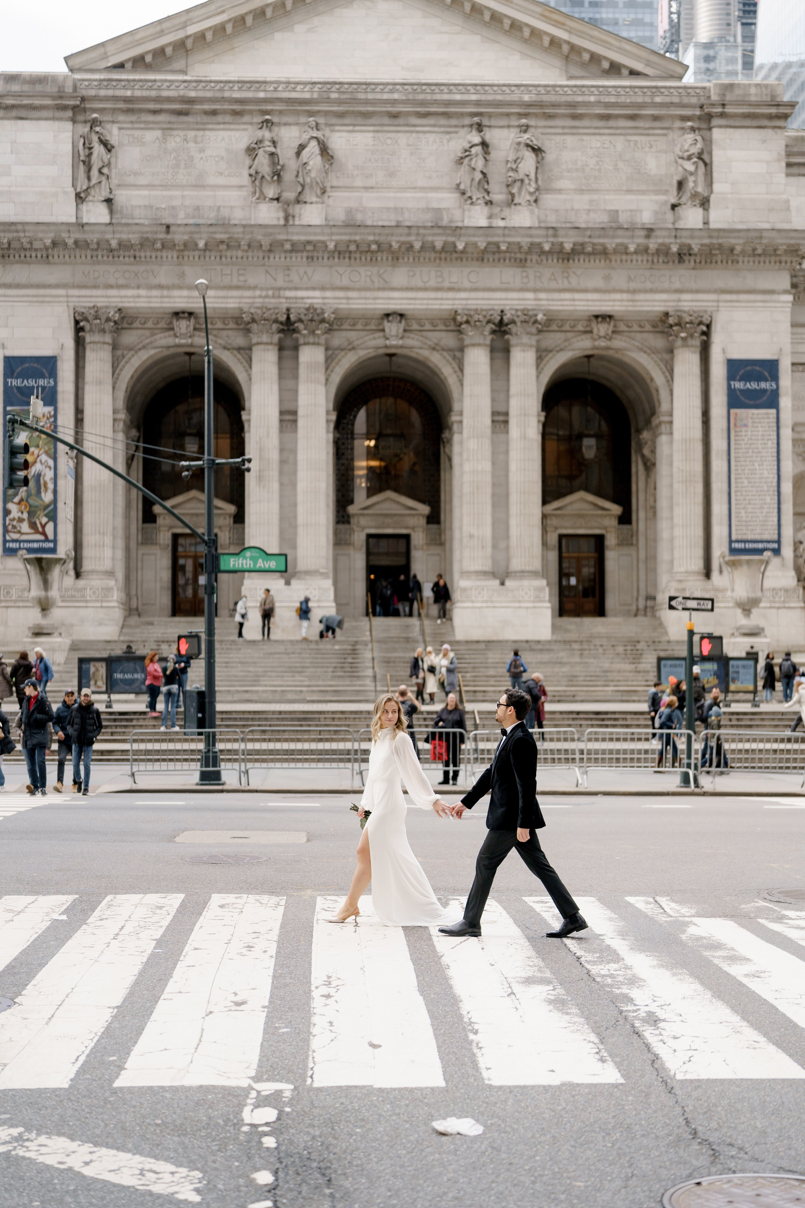 Caroline and Brendan’s Museum MET and Library Engagement Shoot. Wedding photographer and videographer New York | New Jersey