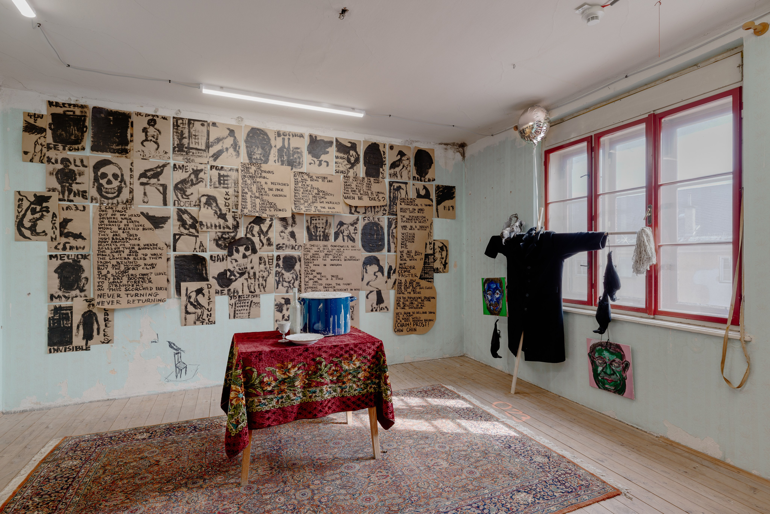 Never again peace, Steirischer herbst, Graz, Austria, 2025. Haim Sokol’s artists website