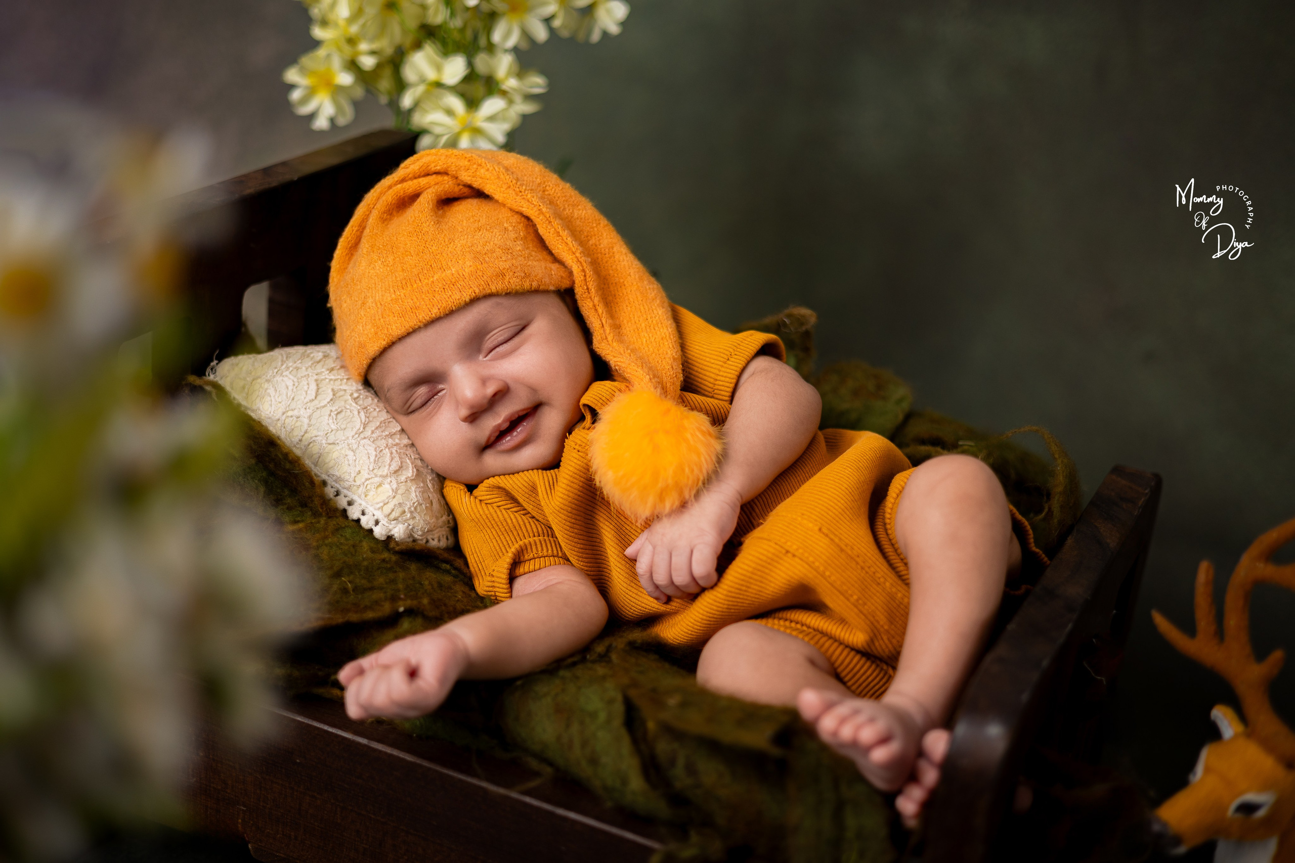 Newborn Photoshoot. Mommy Of Diya Photography