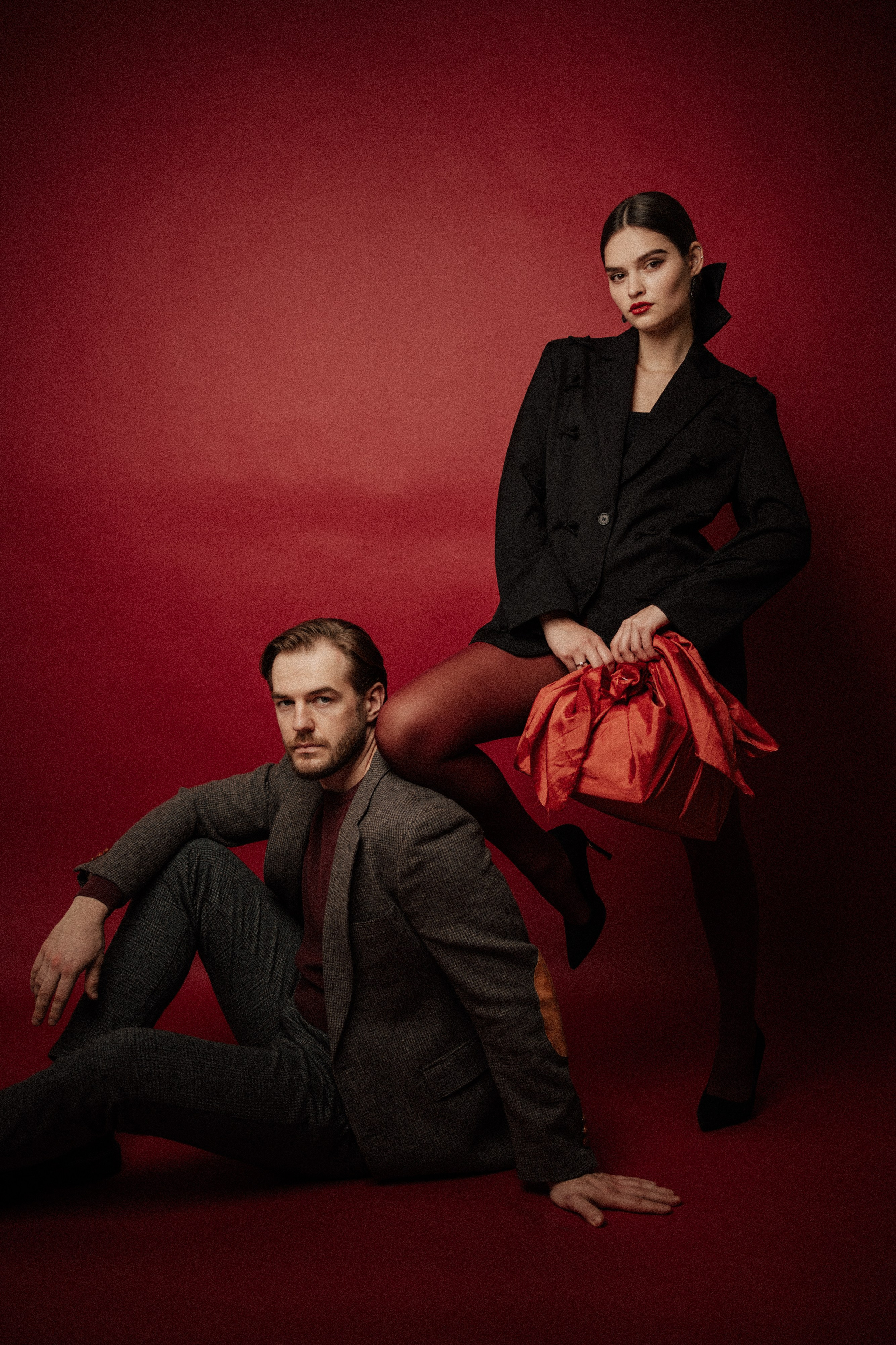 Christmas photoshoot. Destination wedding and fashion photographer in Riga Igor Davidovich