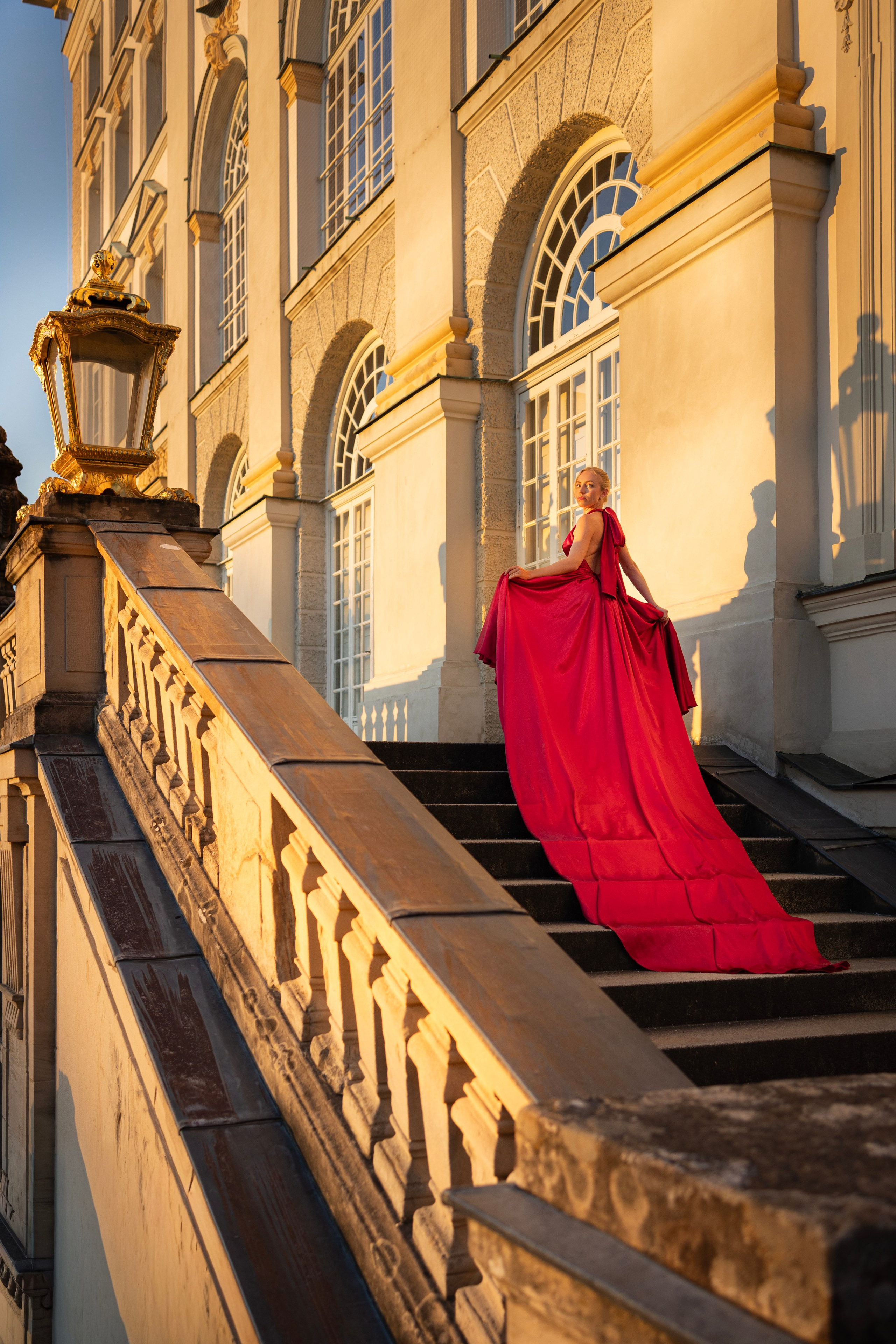 Long dresses shooting. Photographer in Munich