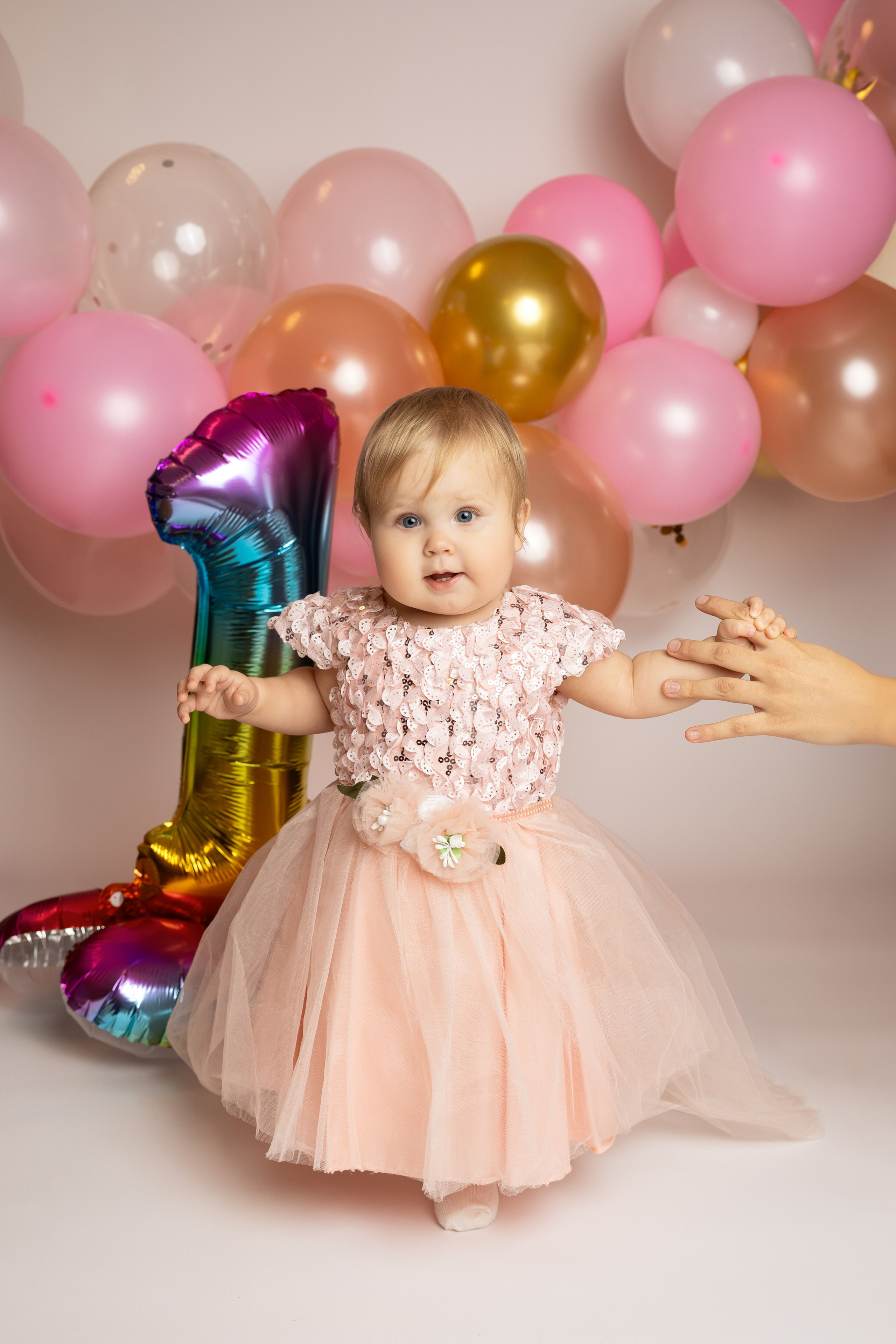 Erster Geburtstag „Cake Smash“. Maria Langlitz Photography