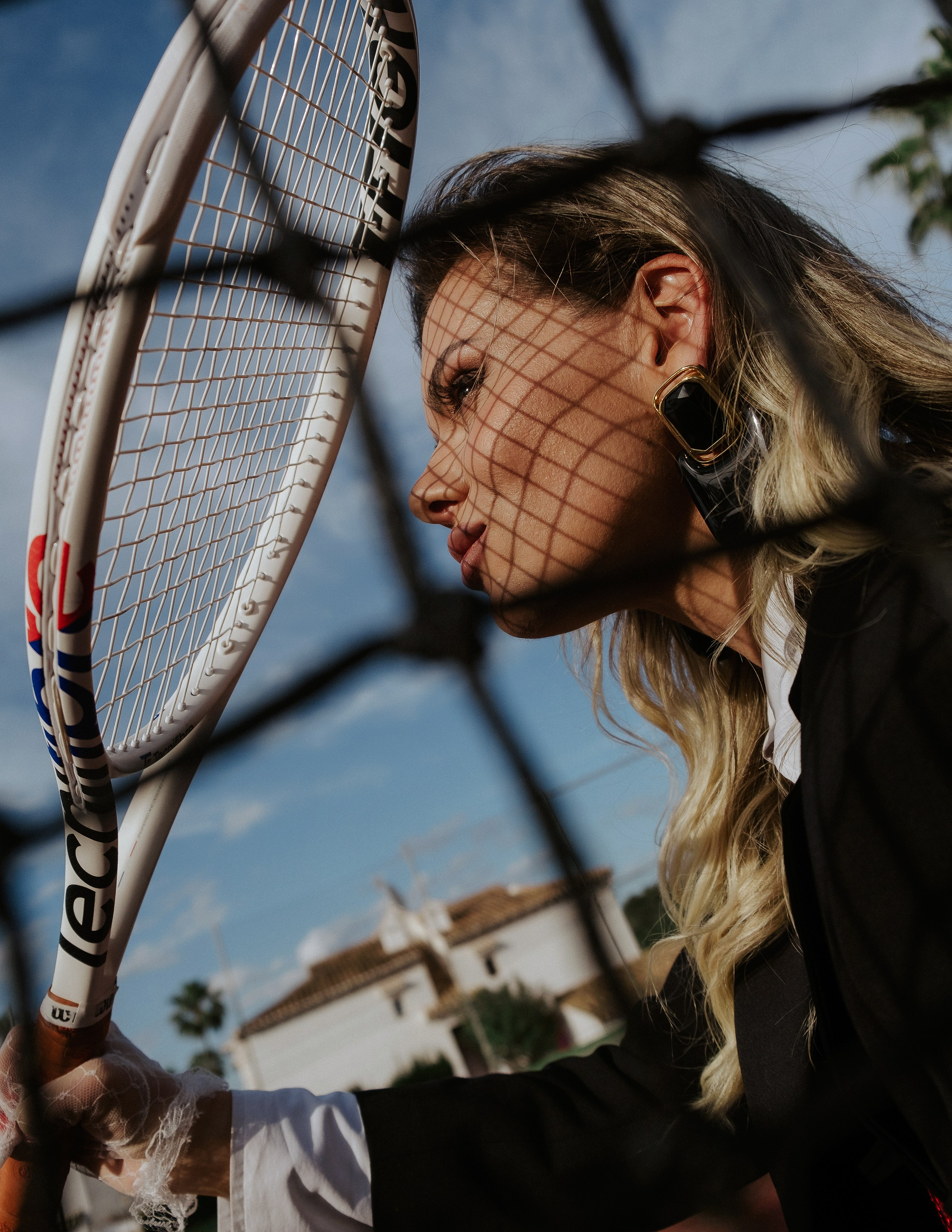 Фэшн-фотосессия на теннисном корте — Андрей Луковников, Аликанте / Торревьеха / Мурсия