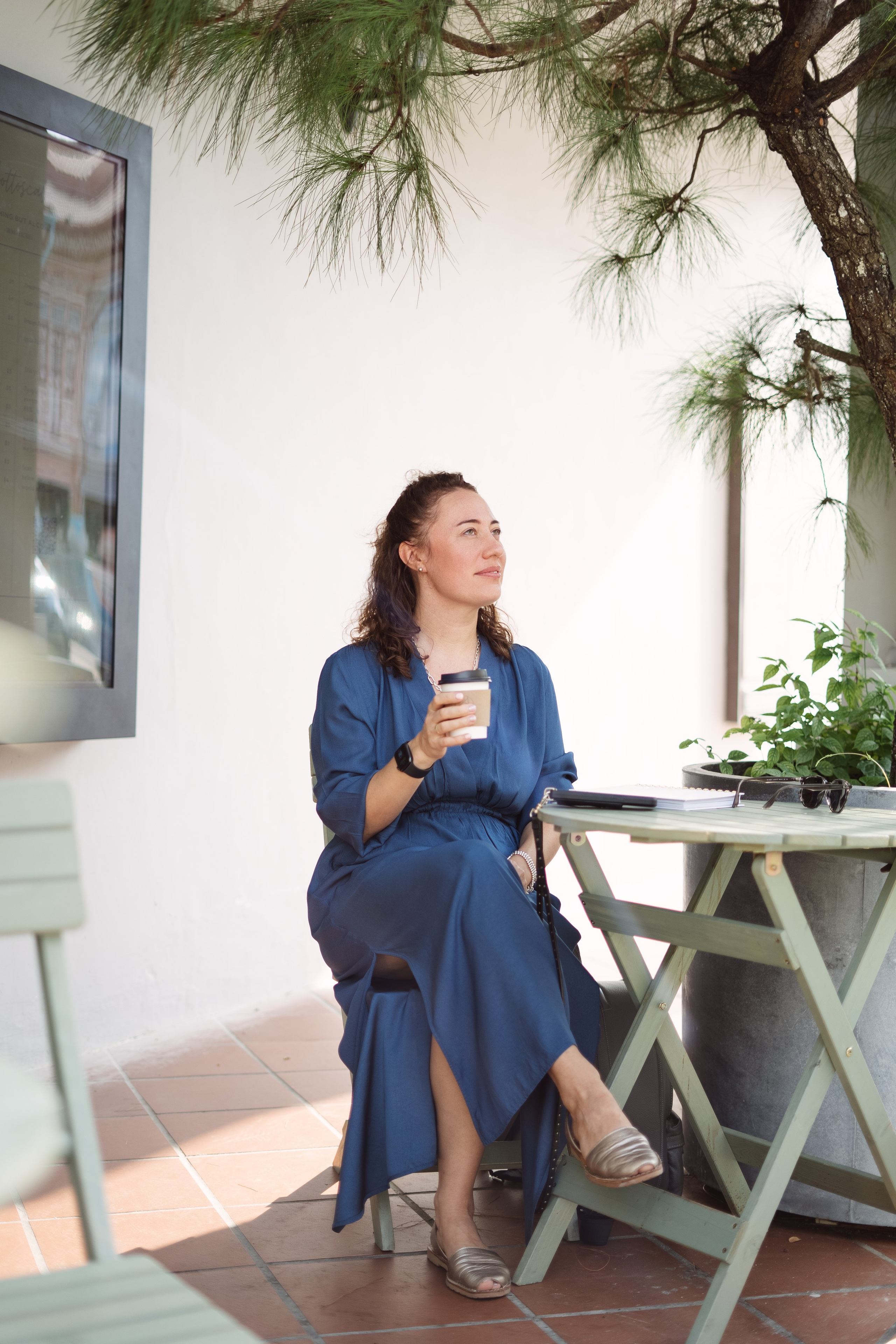 Portrait. Dasha in Singapore