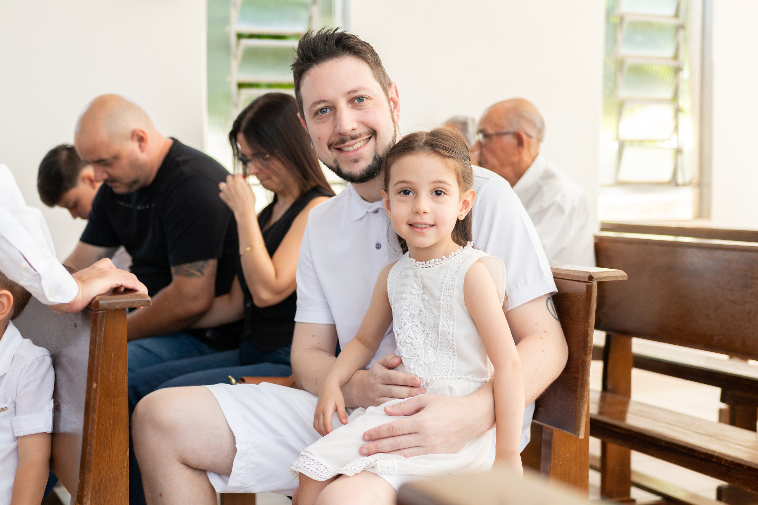 Lucca — Batizado. Principal