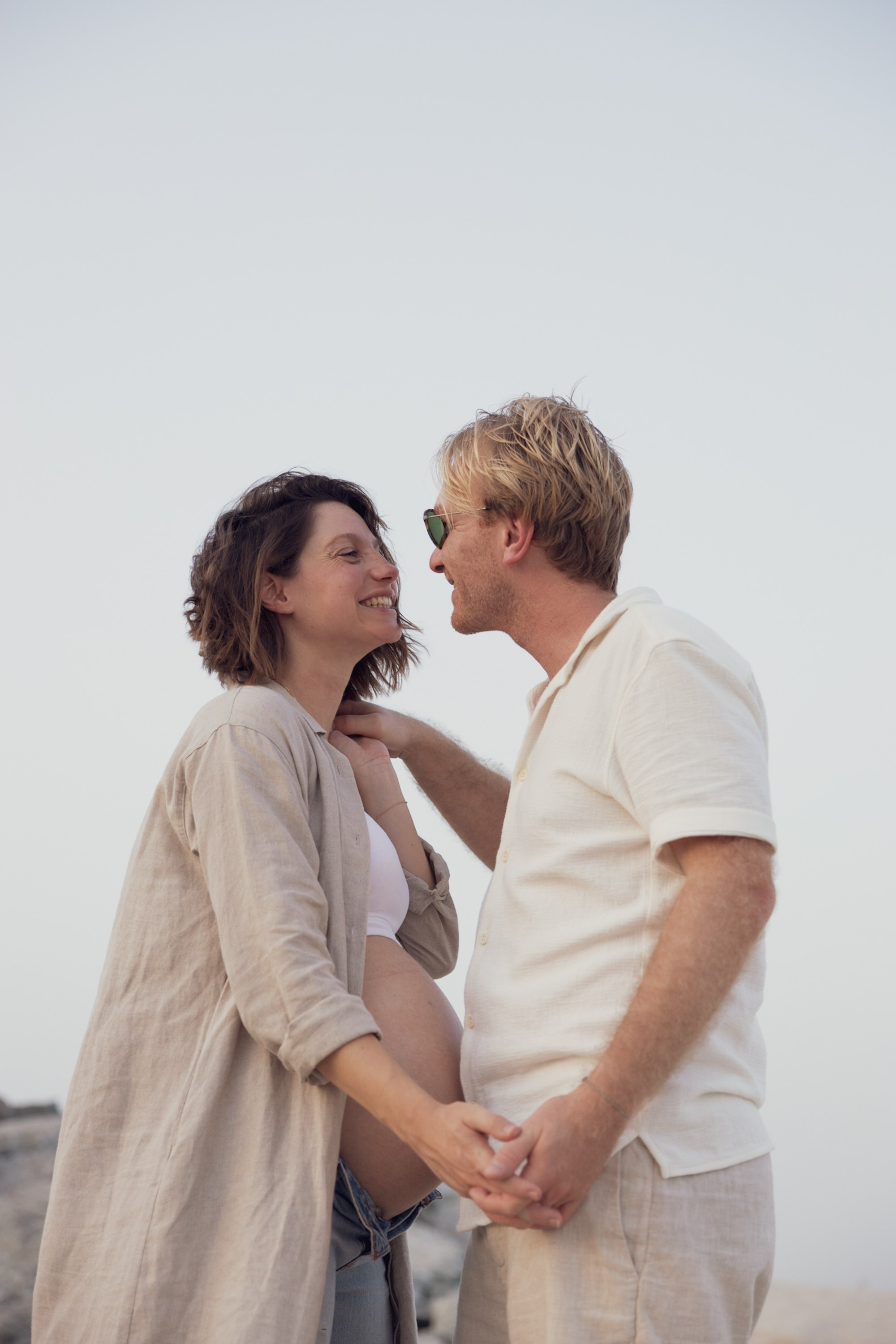 Maternity Session — Beach. Family Photographer in Dubai