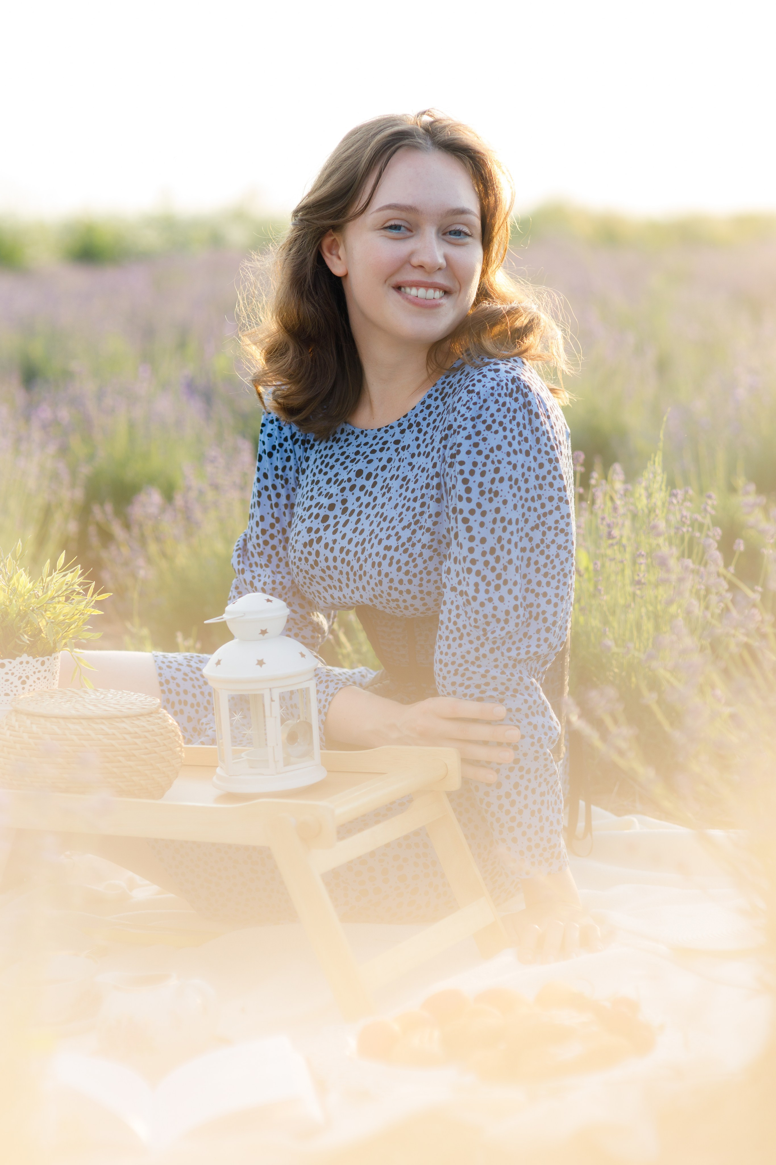 Lavender field. Photographer Anna Curly | Weddings and Events in Dubai