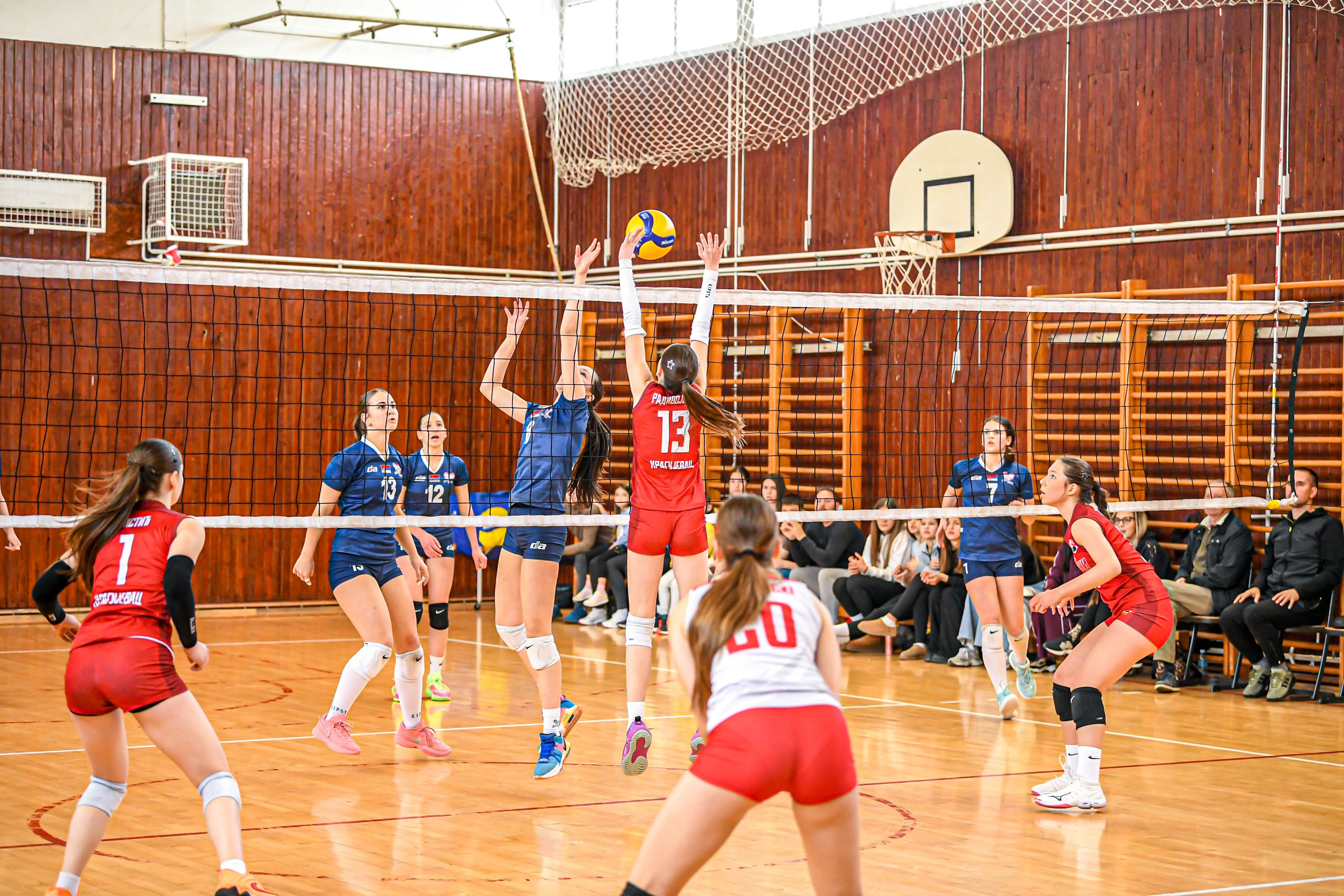 Odbojka 22.03.  Radnicki KG — BlockVolley JAG. Foto Simic Jagodina