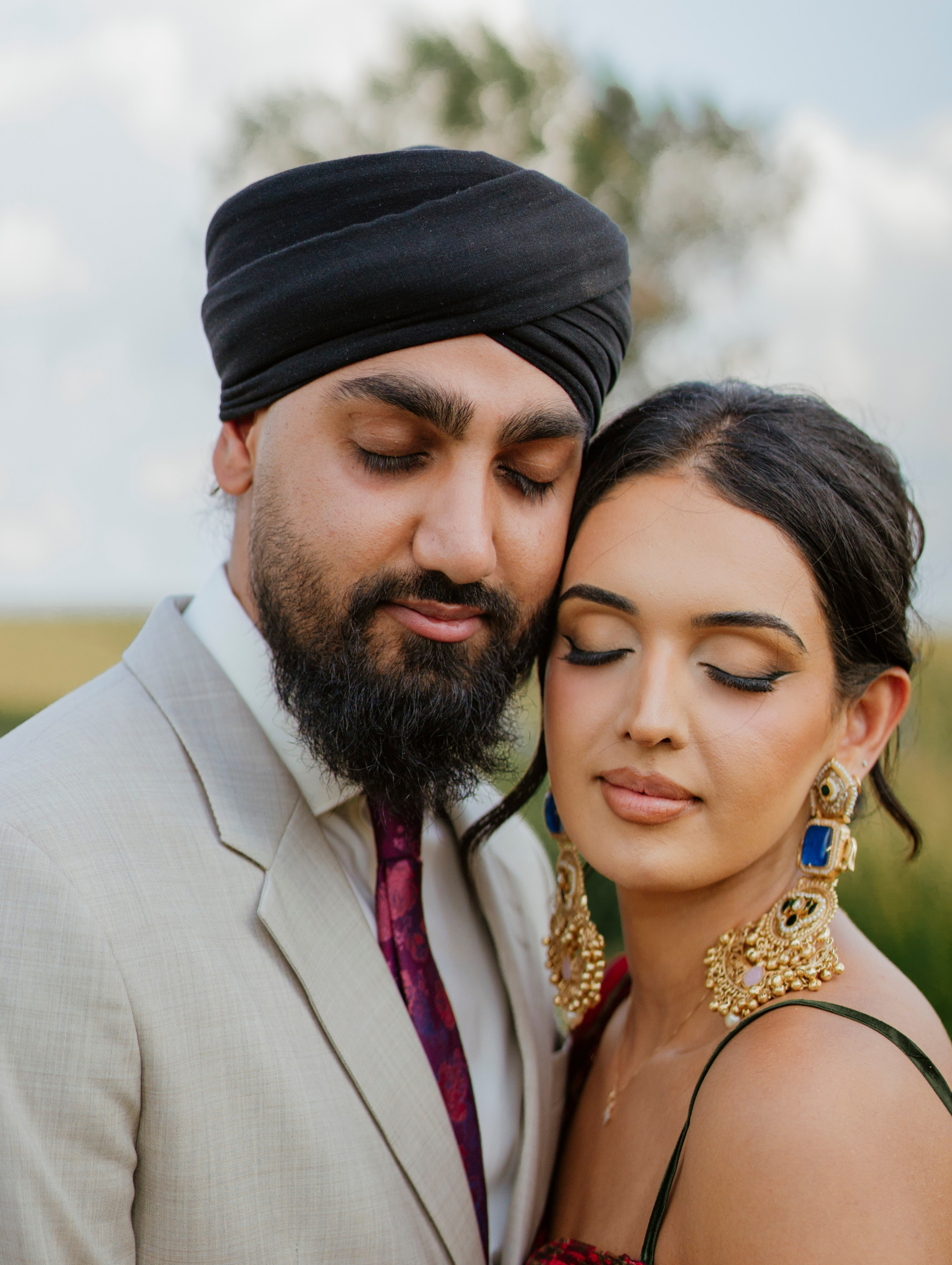 Nooreen & Jugraj. Studio Kunal Photography