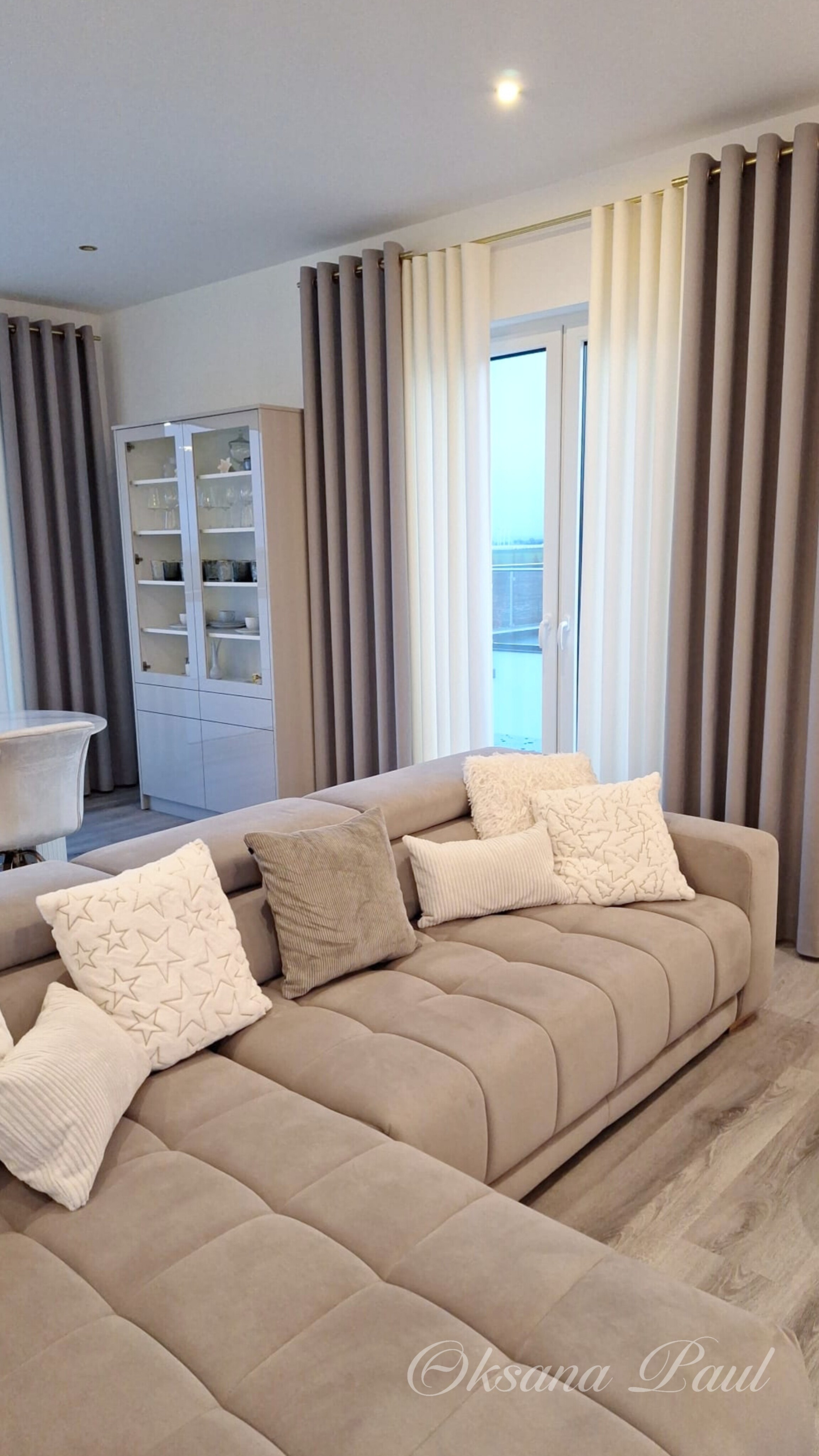 Гостиная / Wohnzimmer ➜. Oksana Paul-Gardinen-Design Oksana Paul ✧ Art of Gardinen & Textile Design ✧ Polymer Clay Art & Handmade Creatures