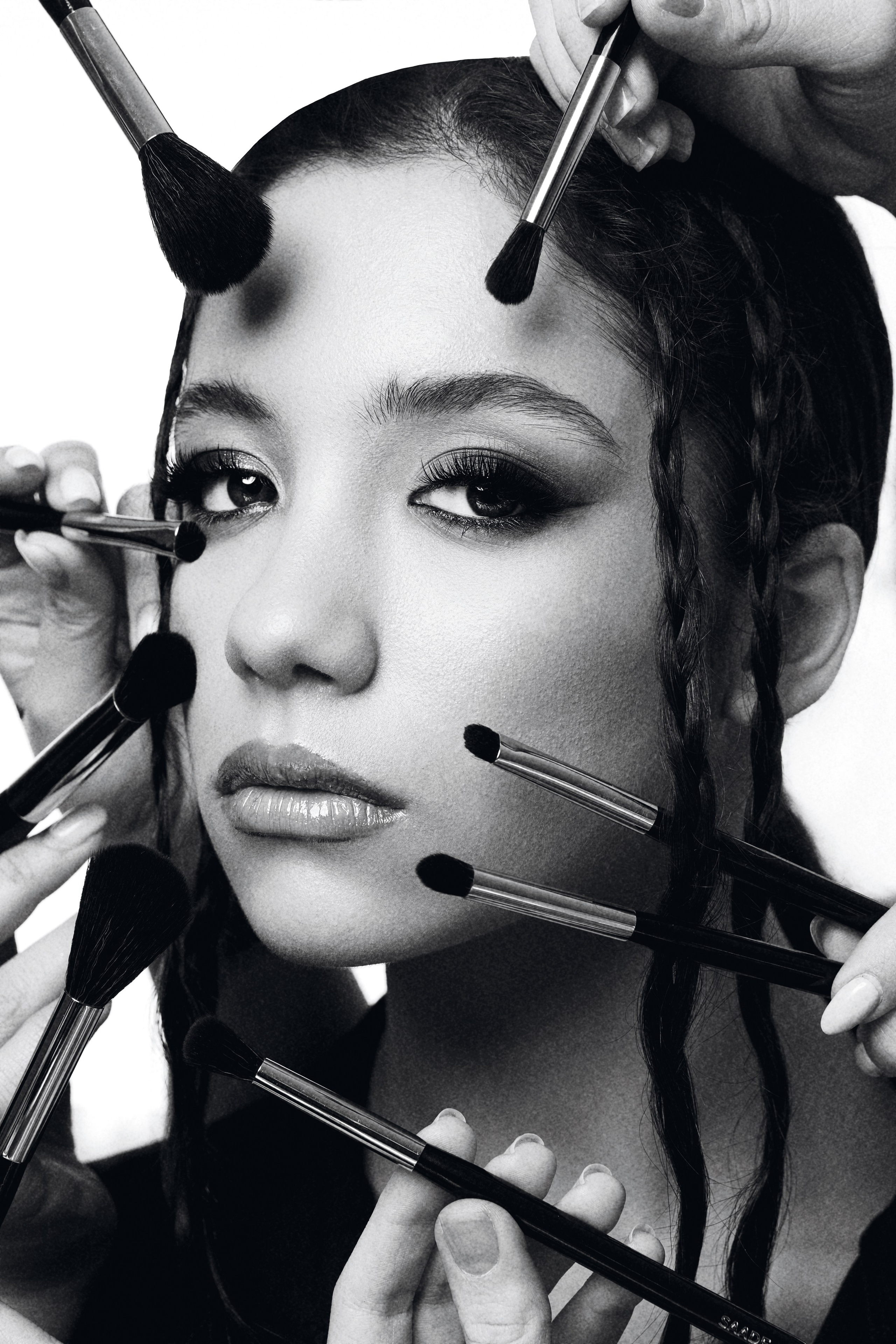 Leili for NARGIS magazine, March 2026. BIG Model Agency. “Dare to Be Famous”