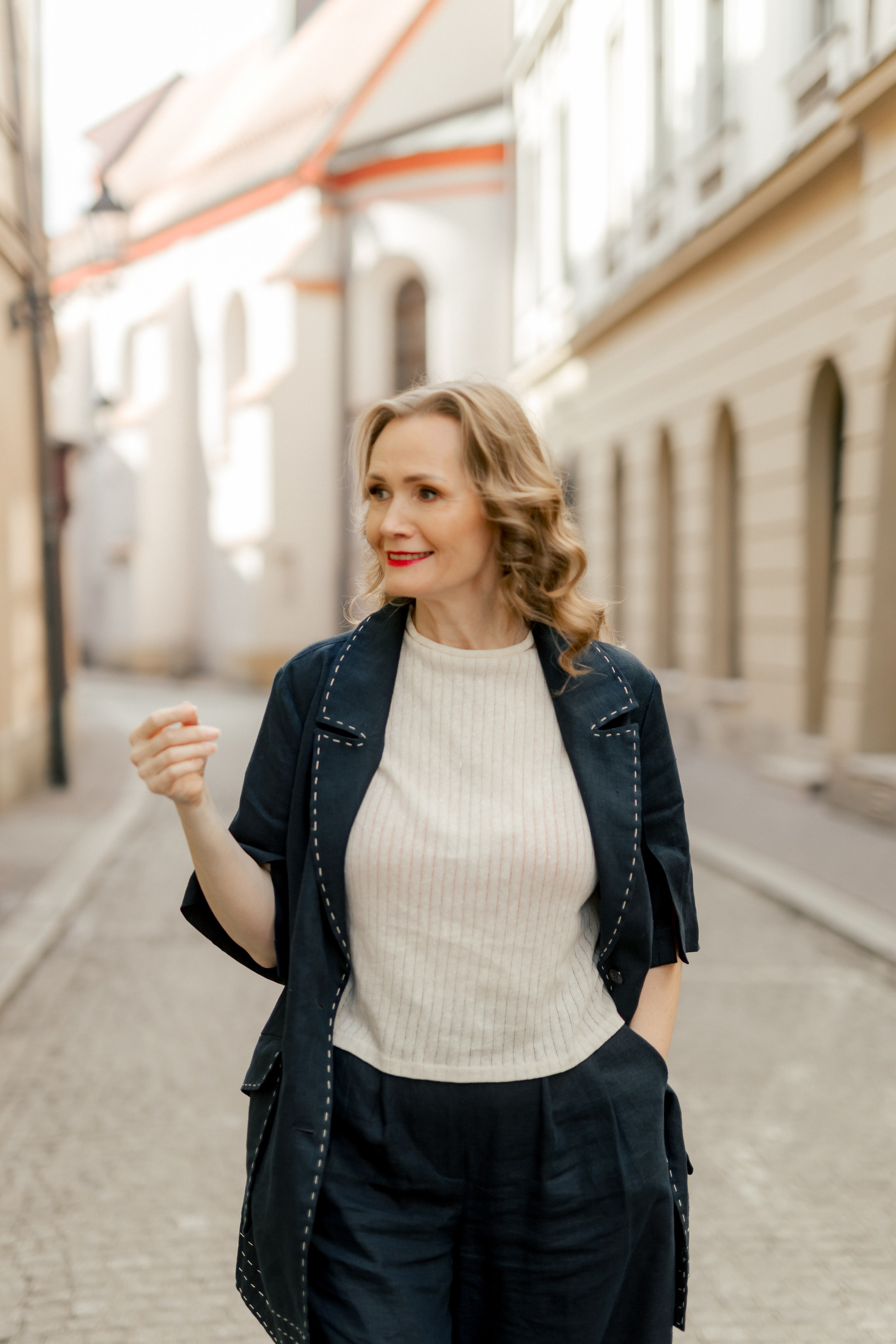 Inessa. Spacer po mieście. Fotograf w Krakowie i Europie