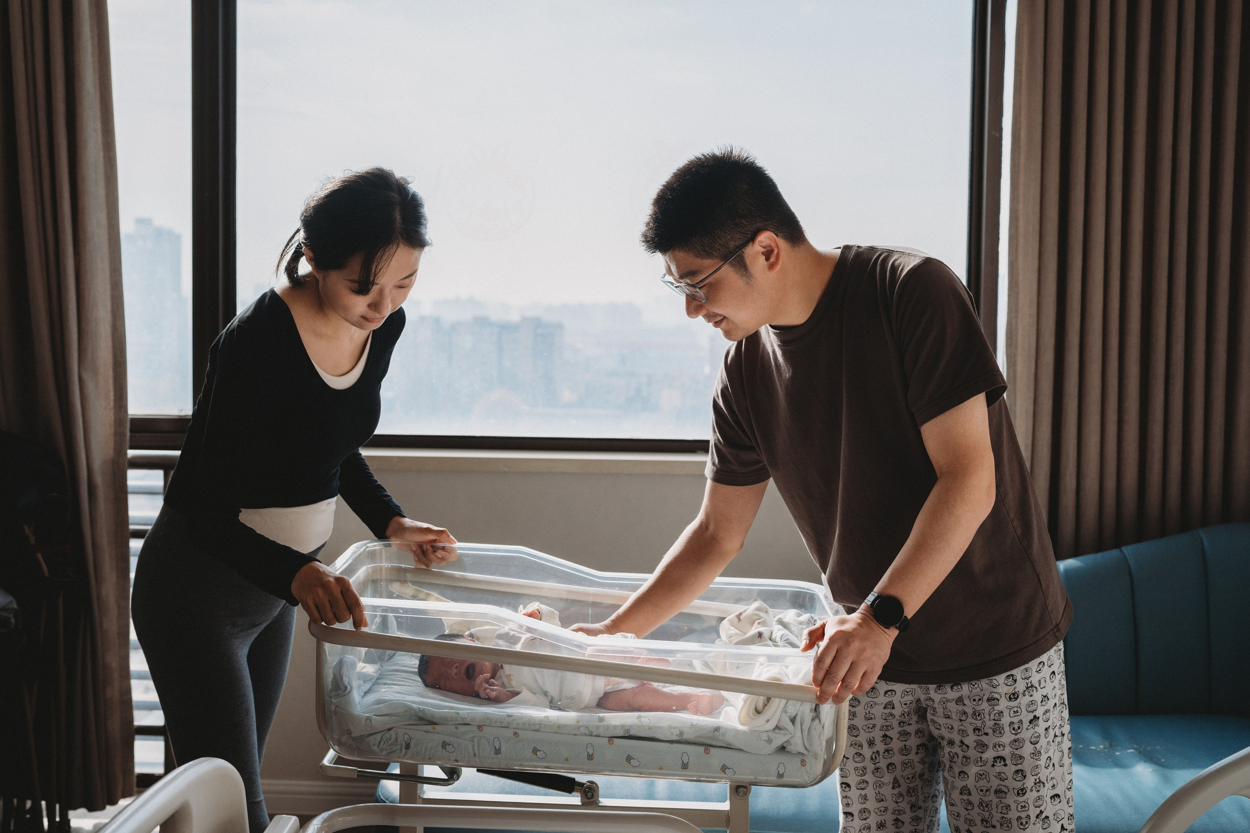 Fresh 48 & 新生儿. Family Photographer Angie in Shanghai