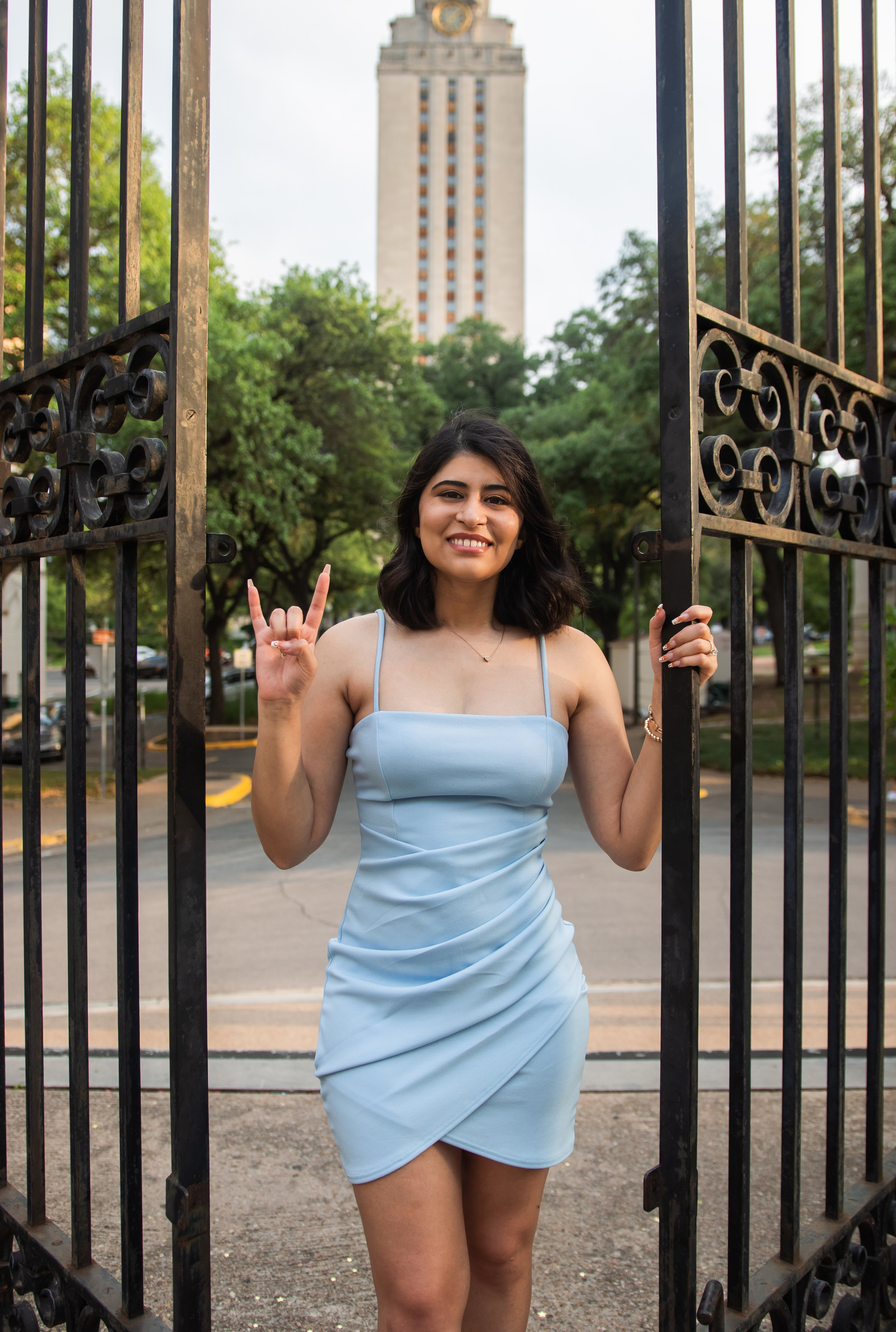 Maria’s graduation photoshoot at the University of Texas Austin