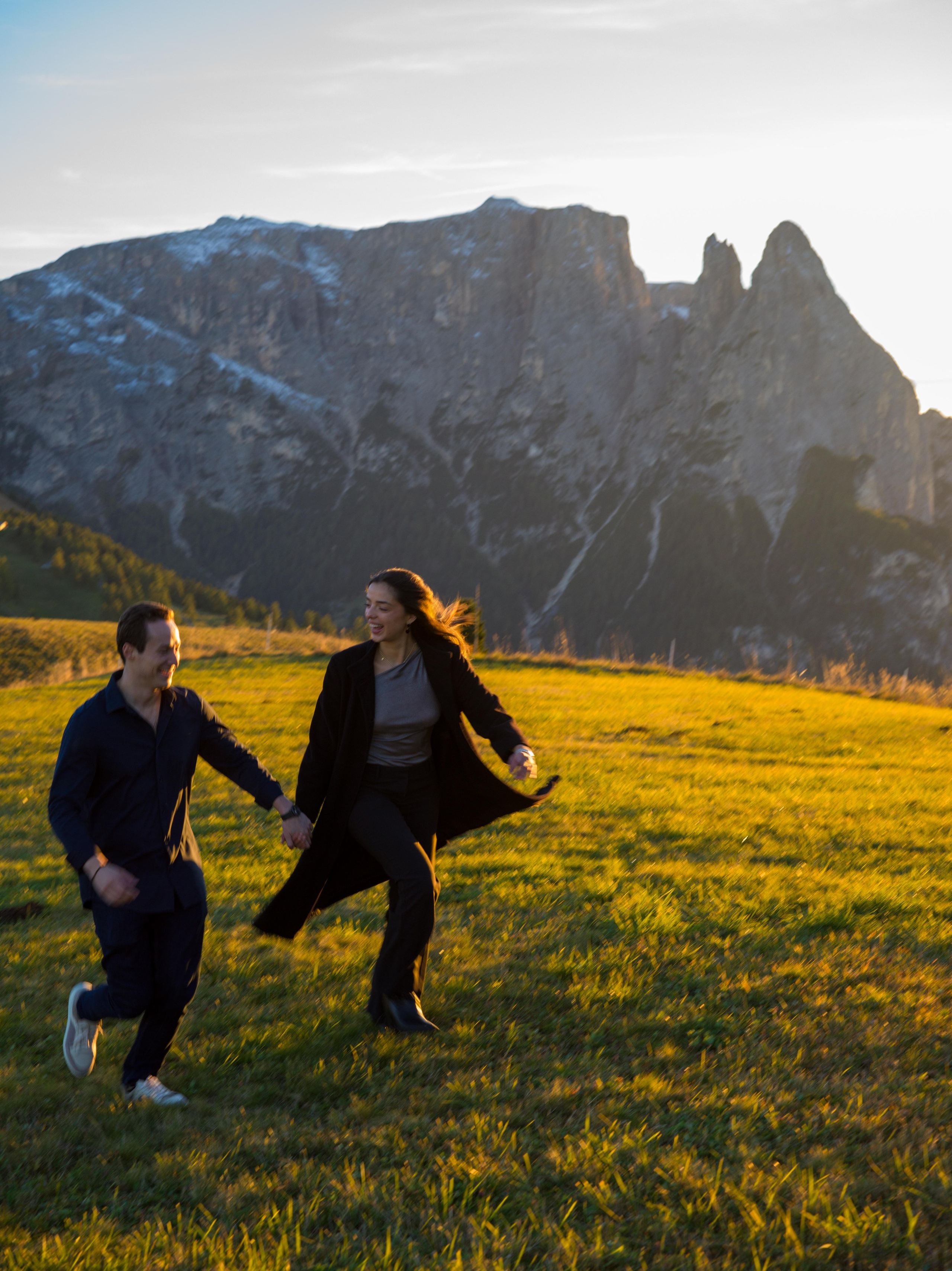 The Dolomites Proposal Photographer. Ale Kor — Фотограф в Италии | озеро Комо, озеро Гарда, Венеция, Доломиты