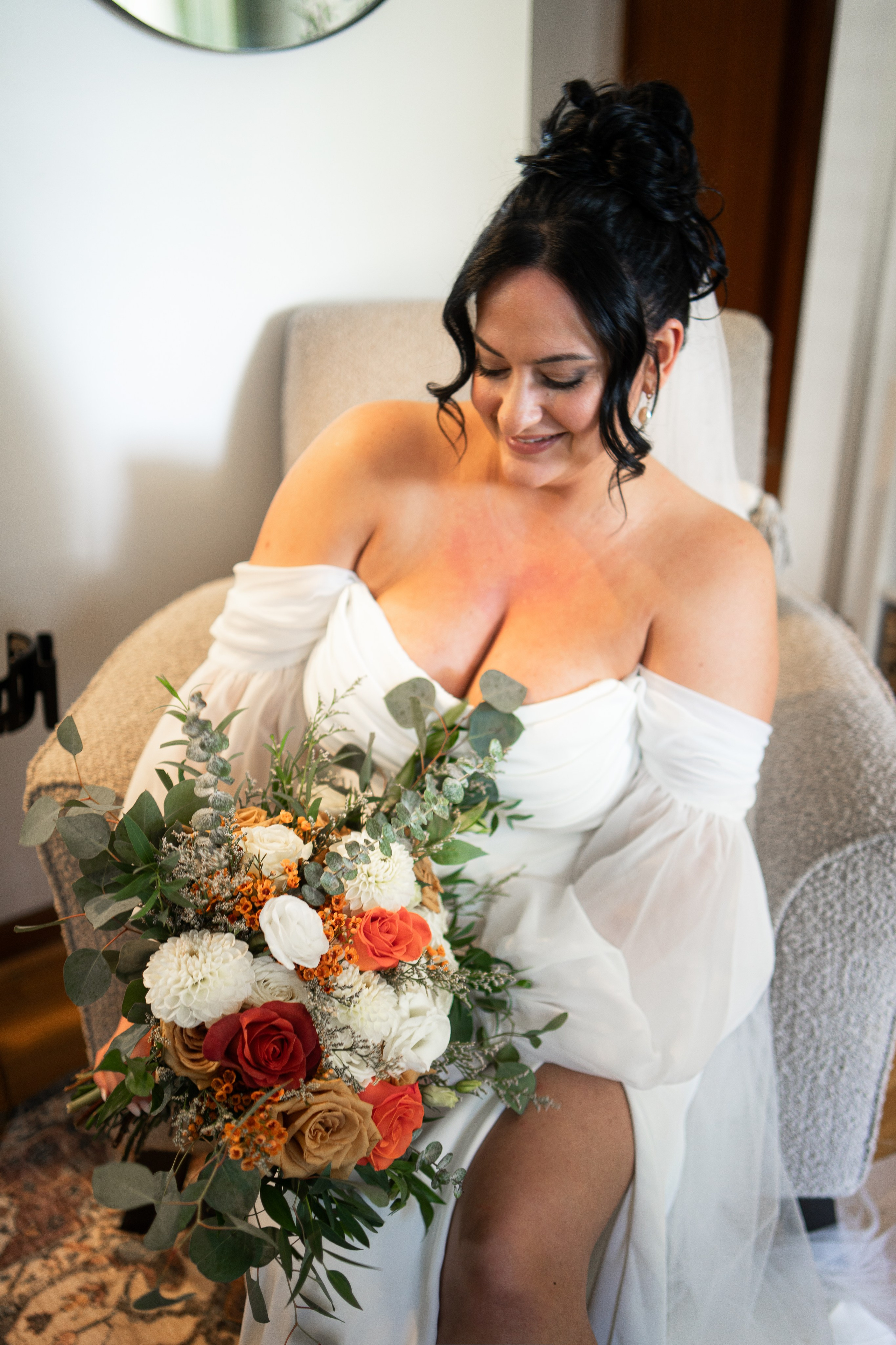 Wedding photography in Windsor, Ontario, capturing the first look and special moments at a destination ceremony.