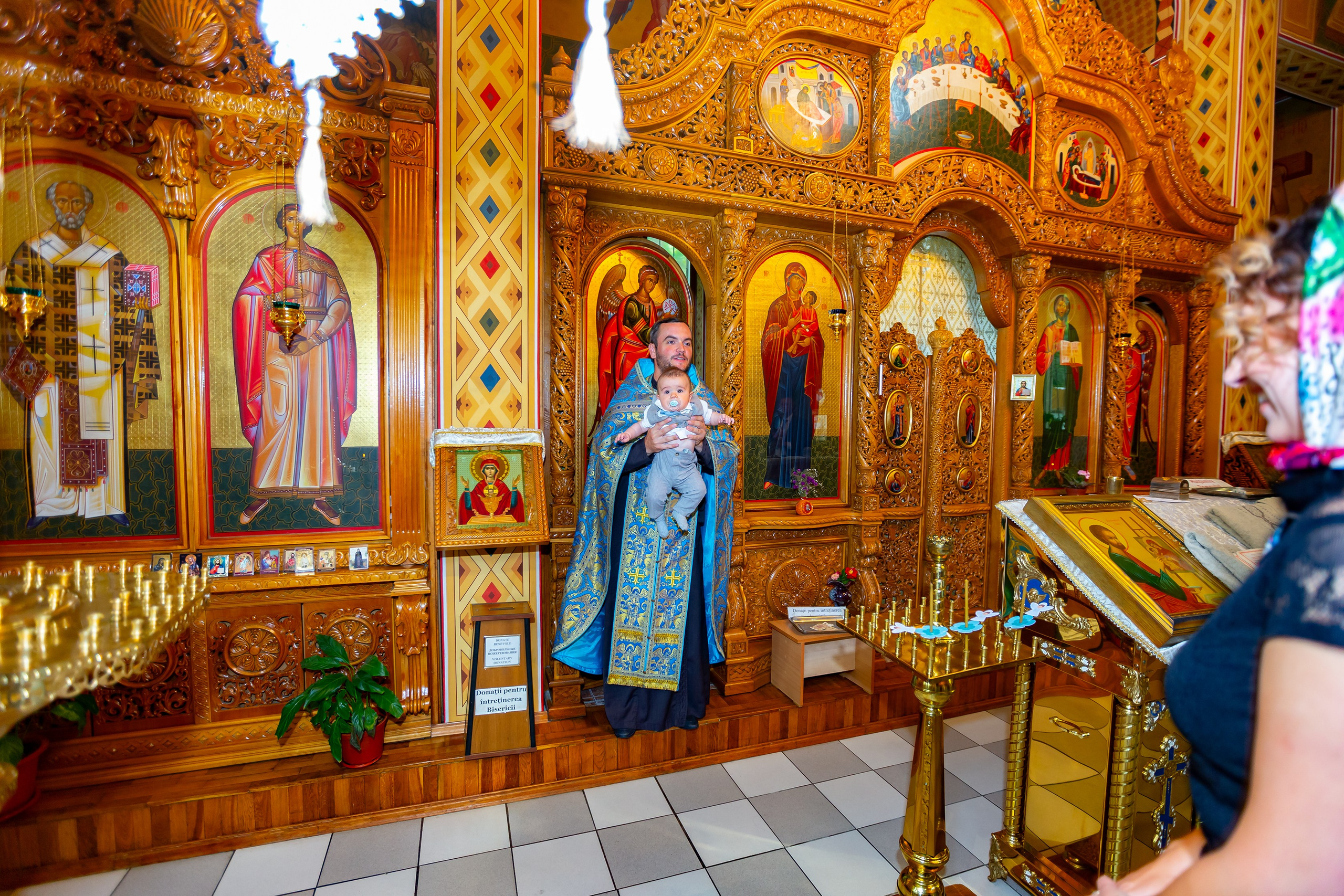 Крестины. Фотограф Кишинёв