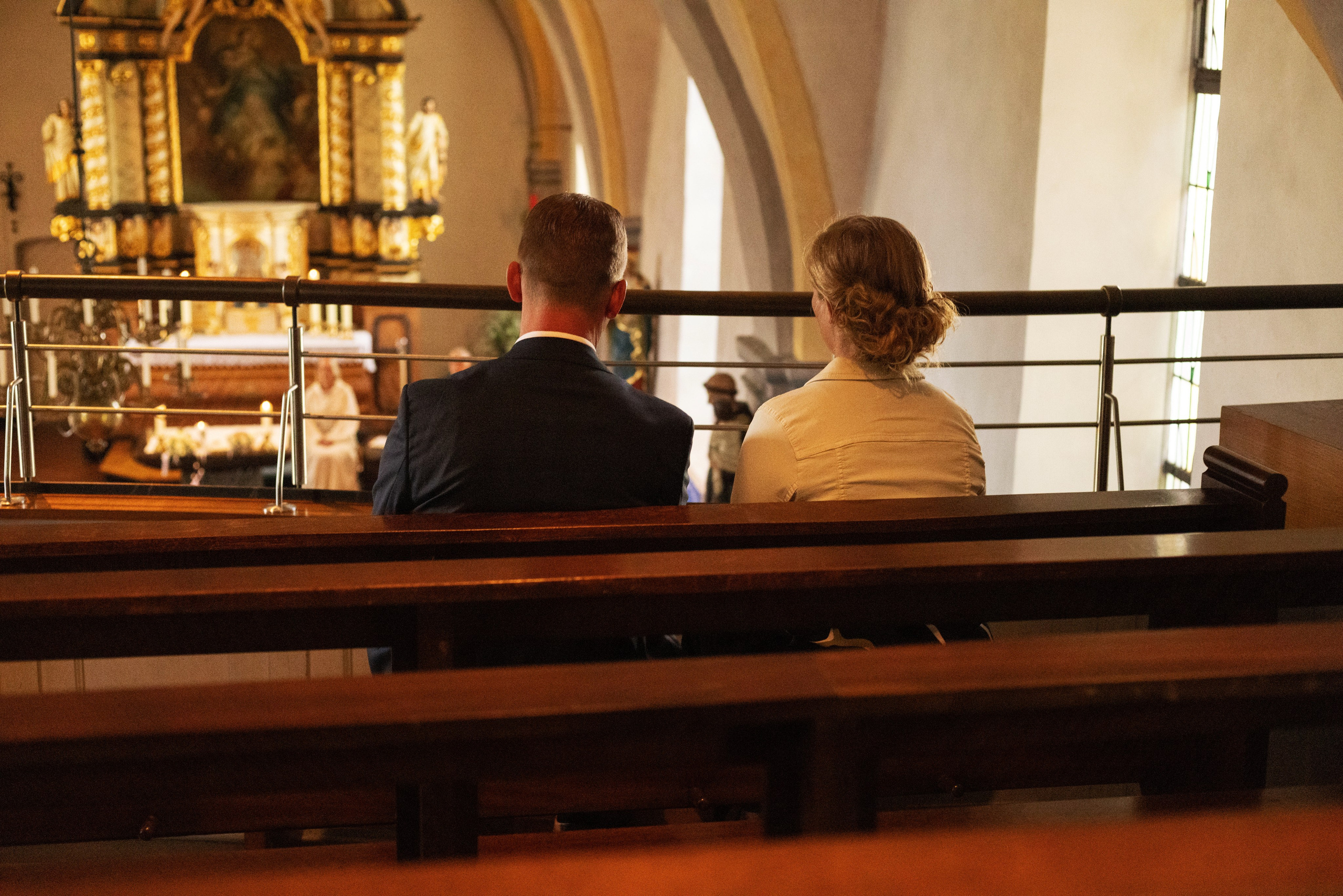 Tanja & Thomas, Kirche. Fotografin und Videografin im Raum Osnabrück und Emsland Alla