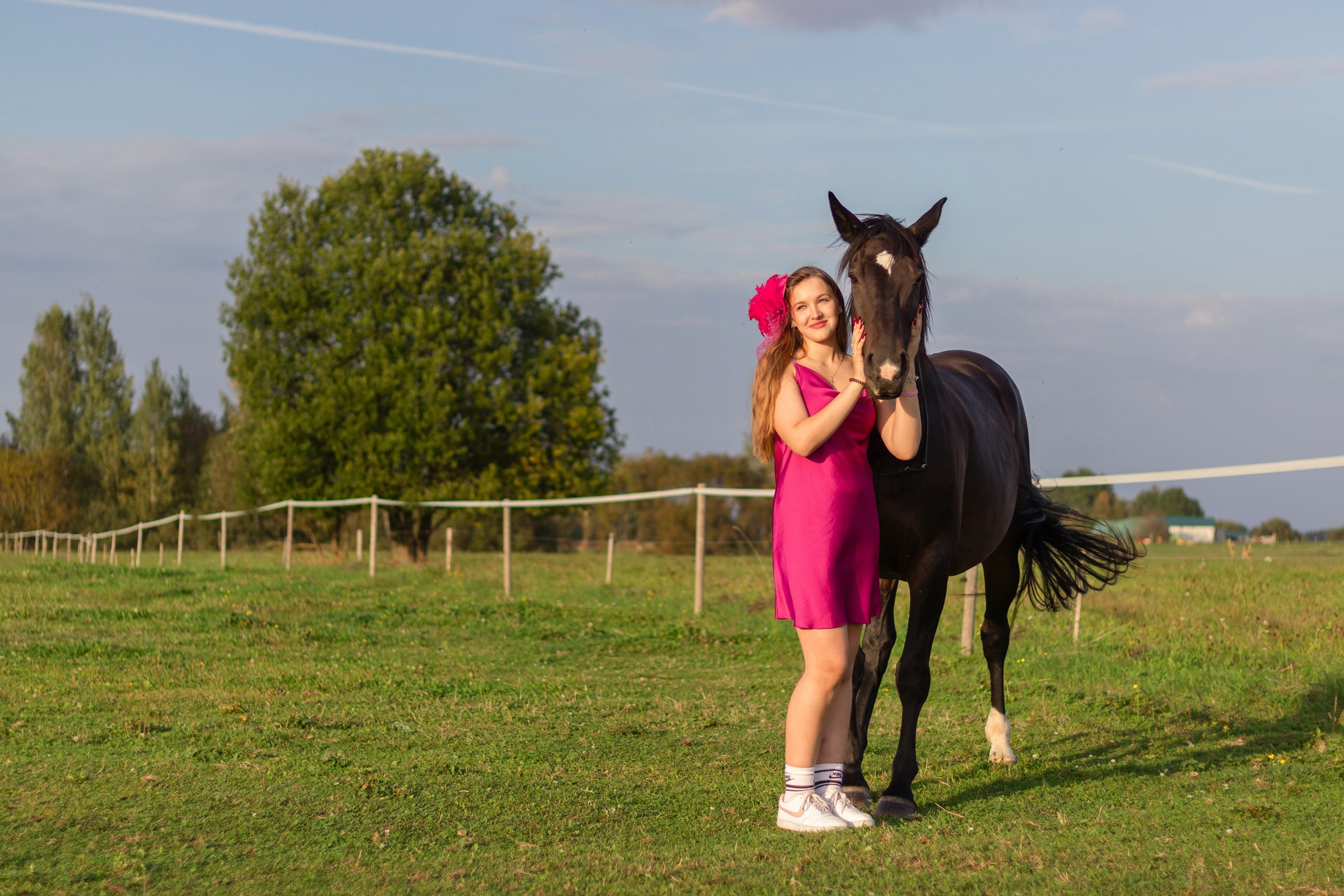 Сабина и верный друг Прайд