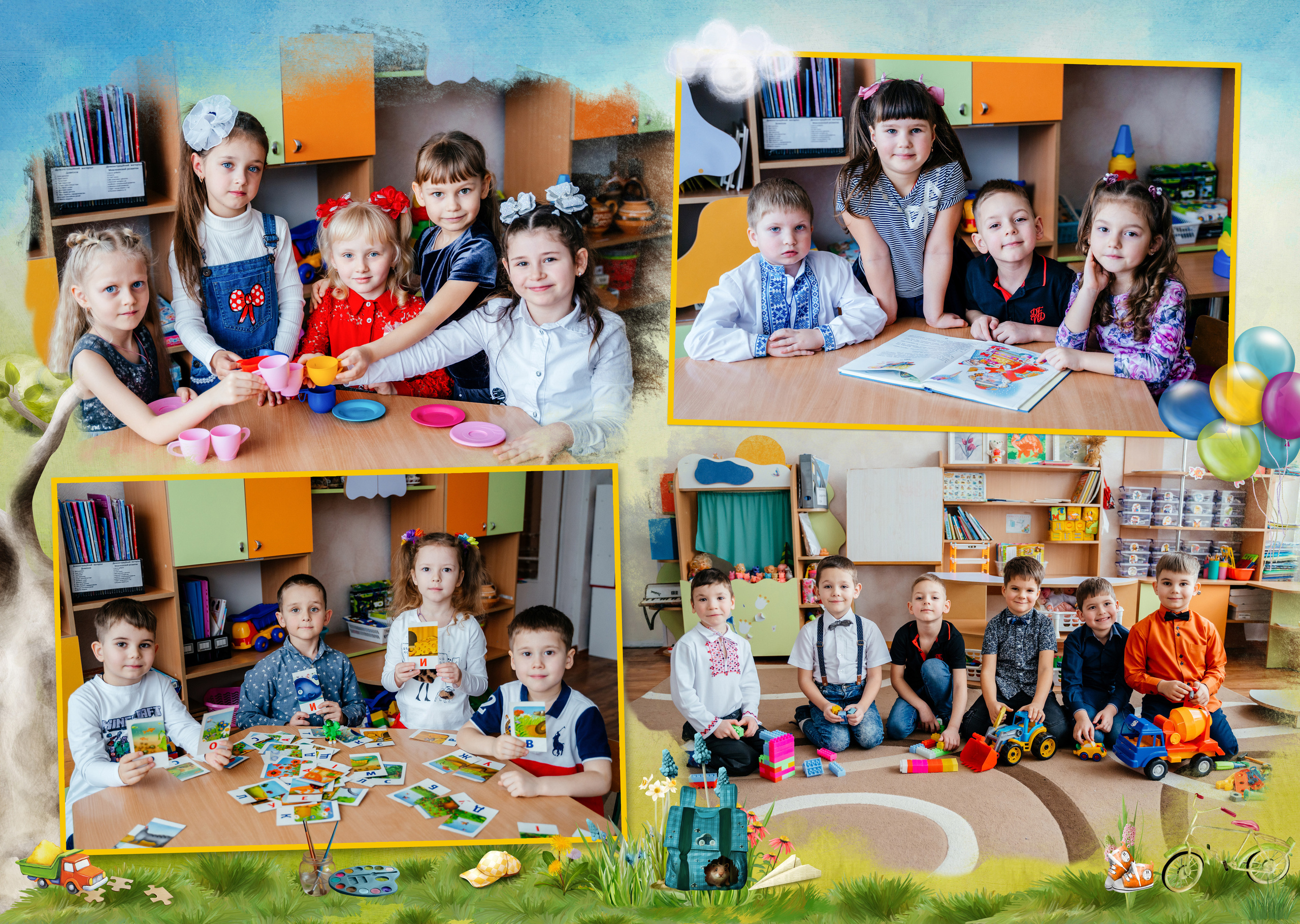 Казка. Випускні альбоми для дитячих садочків, шкіл і вузів в м. Полтава