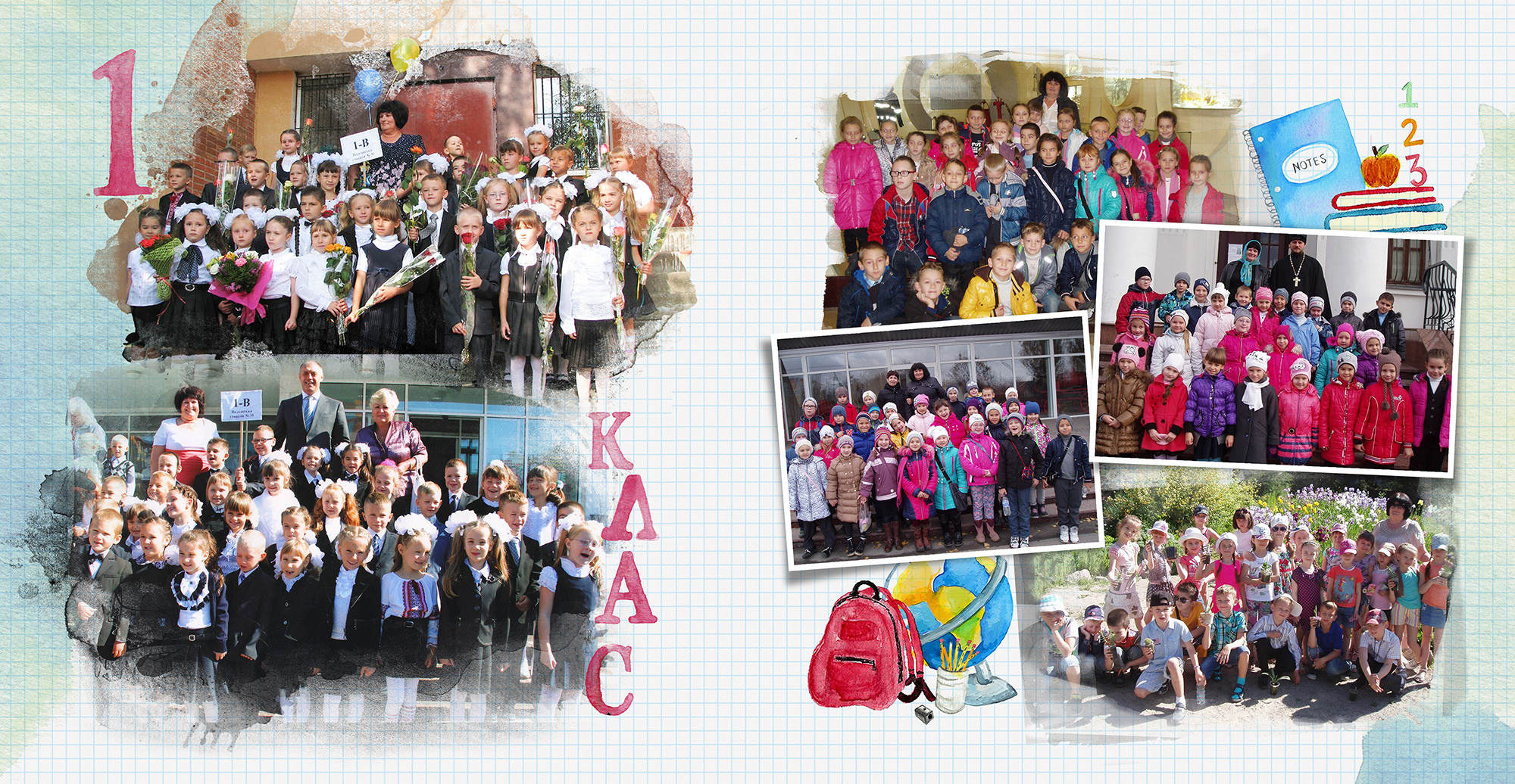 Клітинка (квадрат). Випускні альбоми для дитячих садочків, шкіл і вузів в м. Полтава