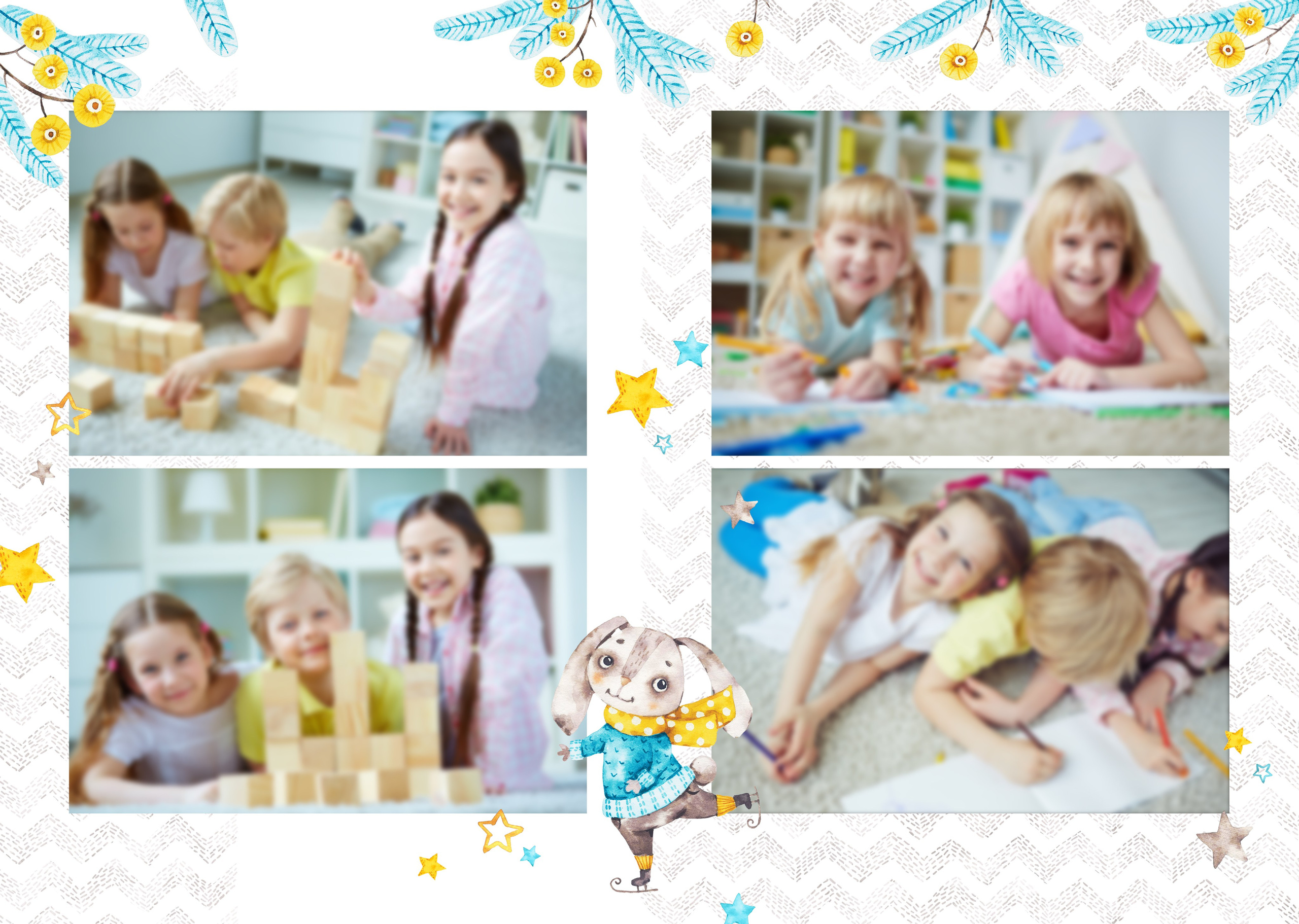 Зайченята 2. Випускні альбоми для дитячих садочків, шкіл і вузів в м. Полтава