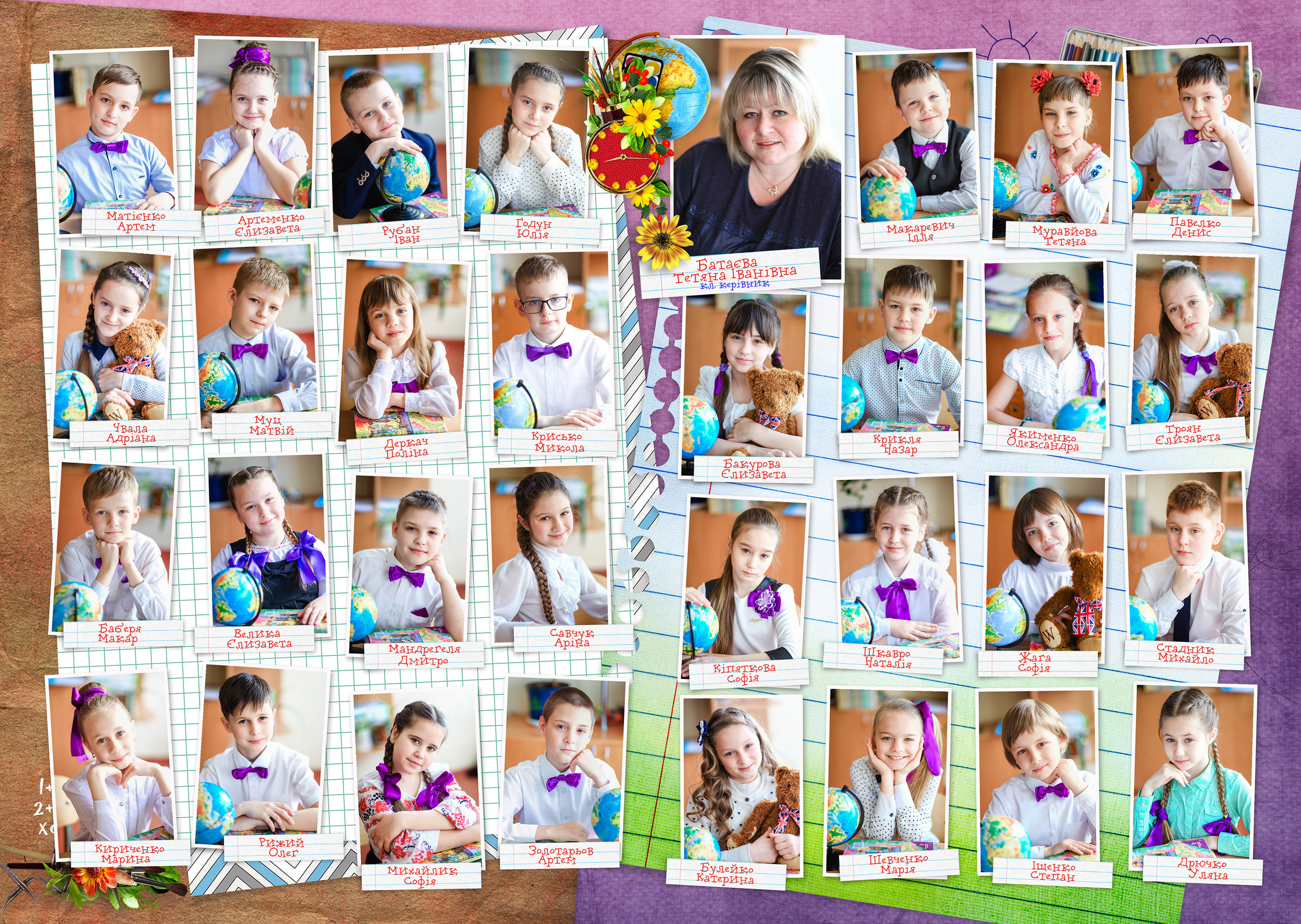 Фіолетовий. Випускні альбоми для дитячих садочків, шкіл і вузів в м. Полтава