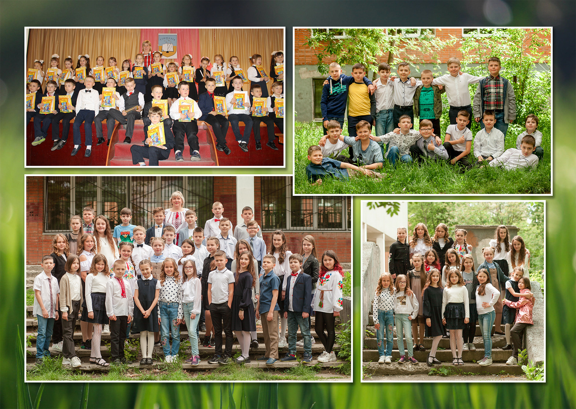 Зелений 2. Випускні альбоми для дитячих садочків, шкіл і вузів в м. Полтава