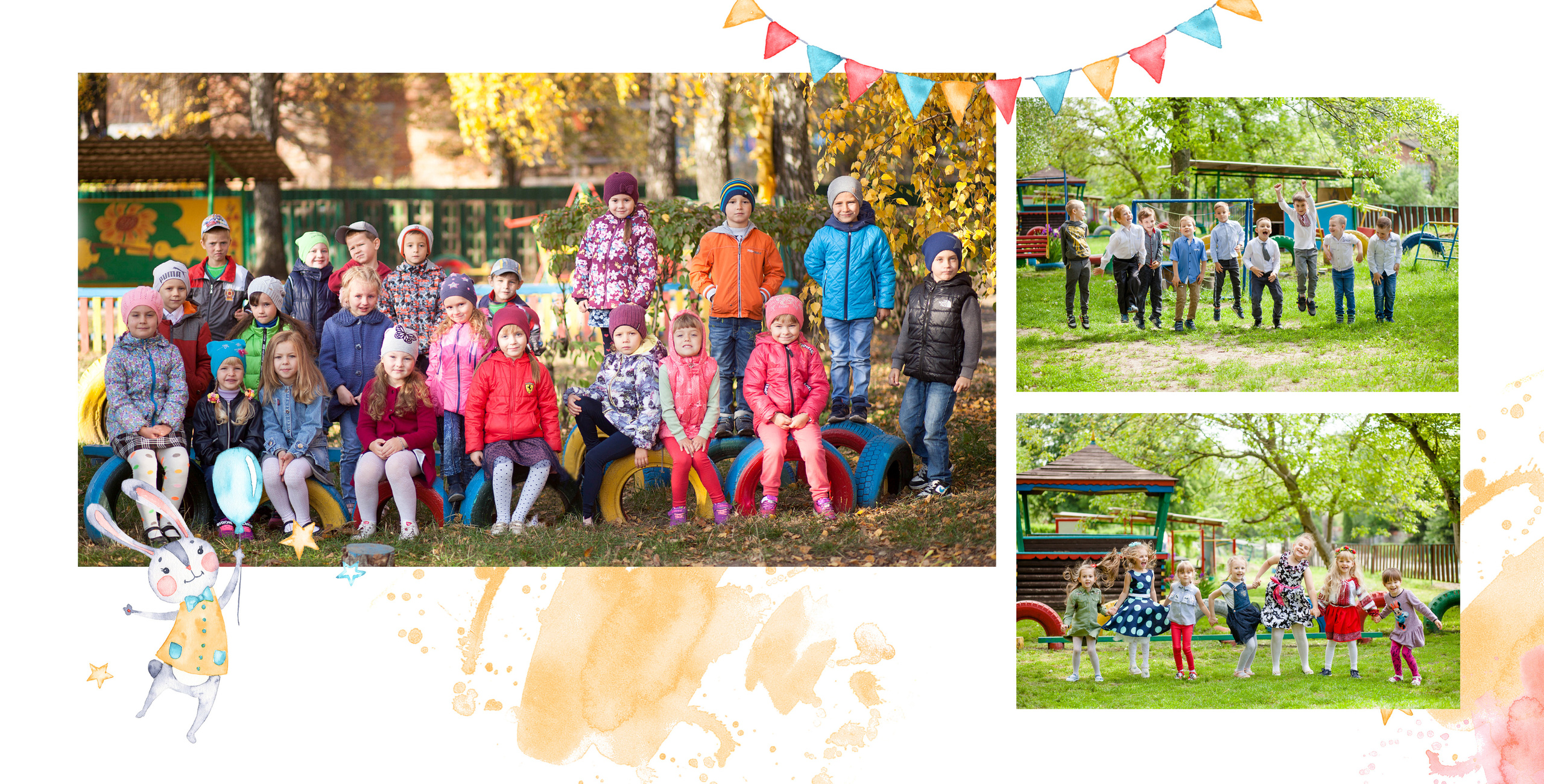 Зайченята. Випускні альбоми для дитячих садочків, шкіл і вузів в м. Полтава