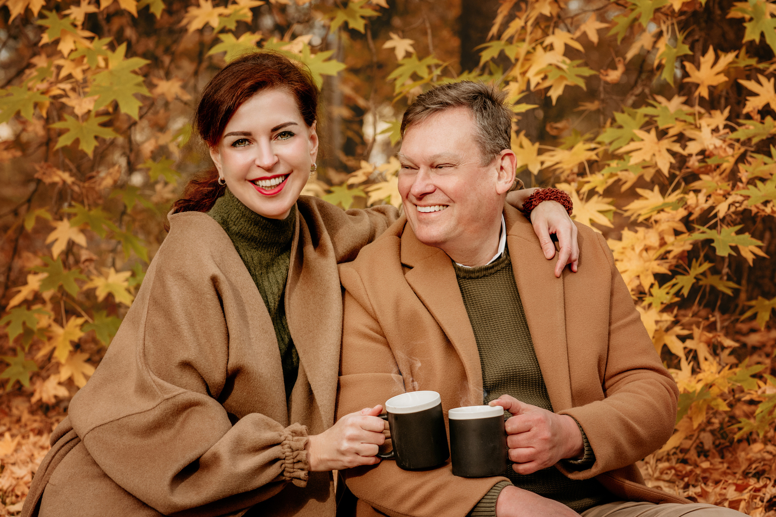 Familienfotos in Herbst. Fotografin in Hanau|Frankfurt|Mainz|Iryna Korenkova